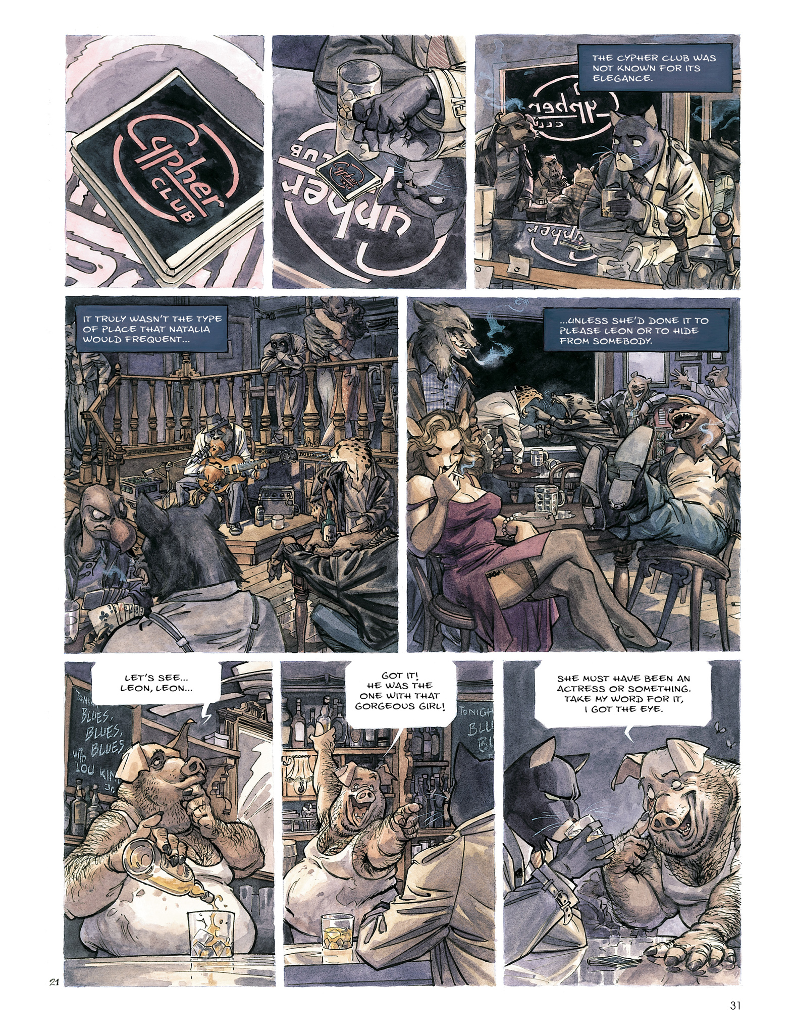 Read online Blacksad: The Collected Stories comic -  Issue # TPB (Part 1) - 33