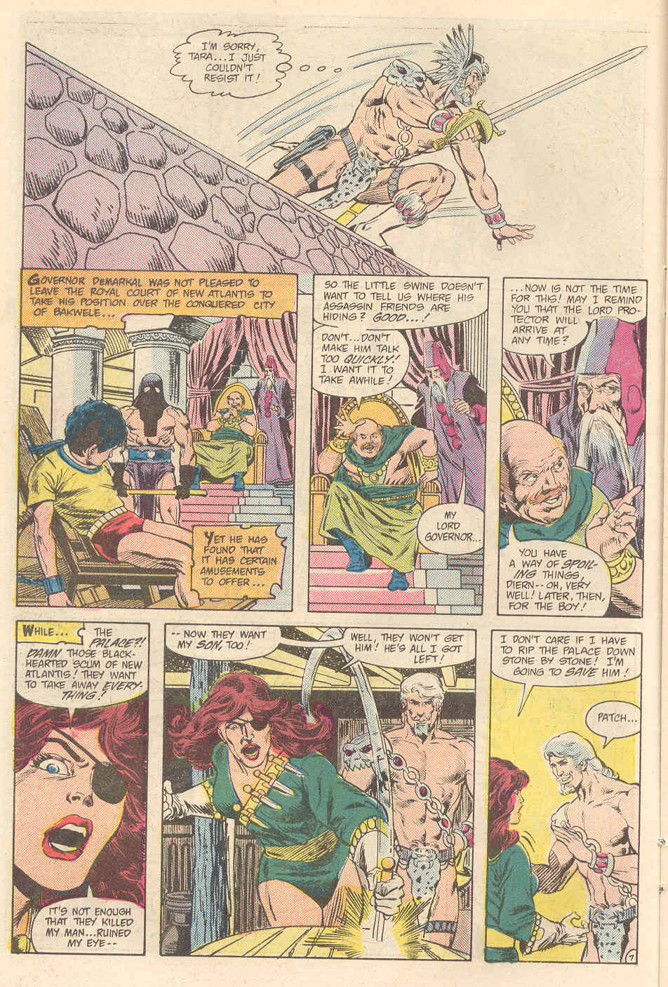 Read online Warlord (1976) comic -  Issue #89 - 7