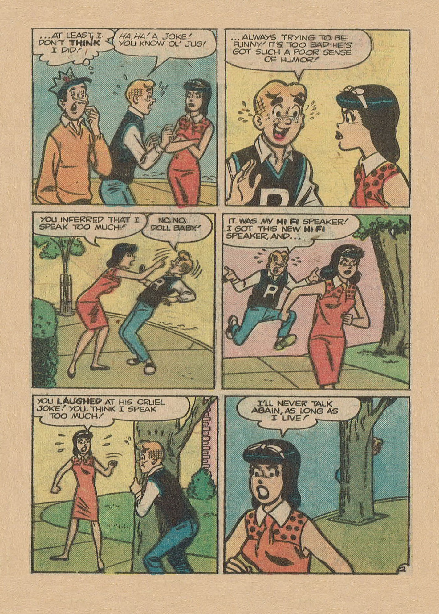 Read online Archie Digest Magazine comic -  Issue #33 - 127
