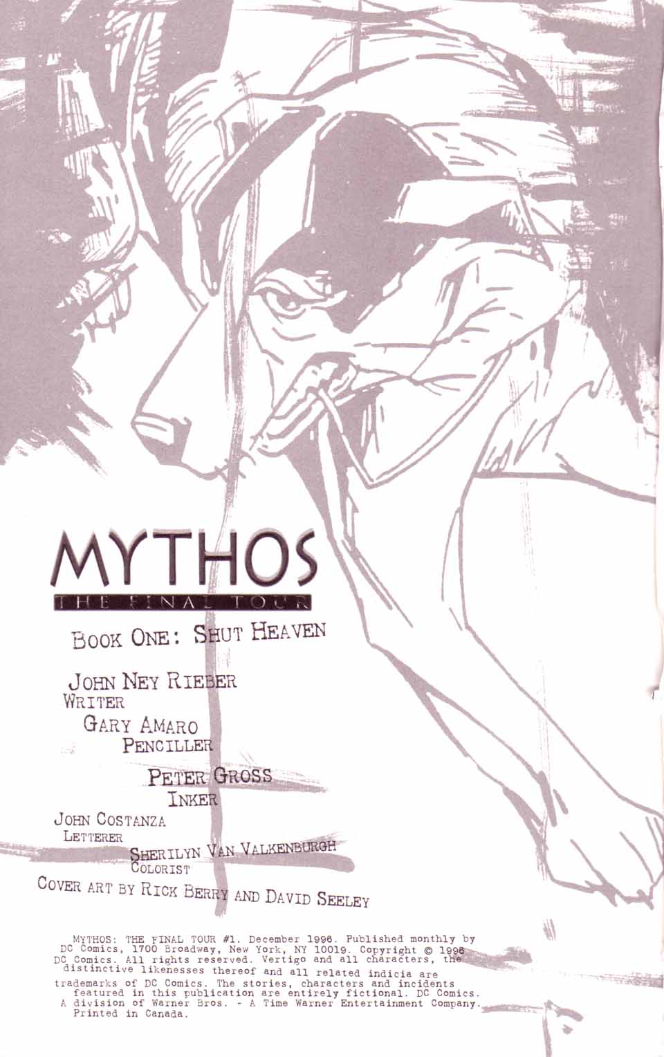 Read online Mythos: The Final Tour comic -  Issue #1 - 2