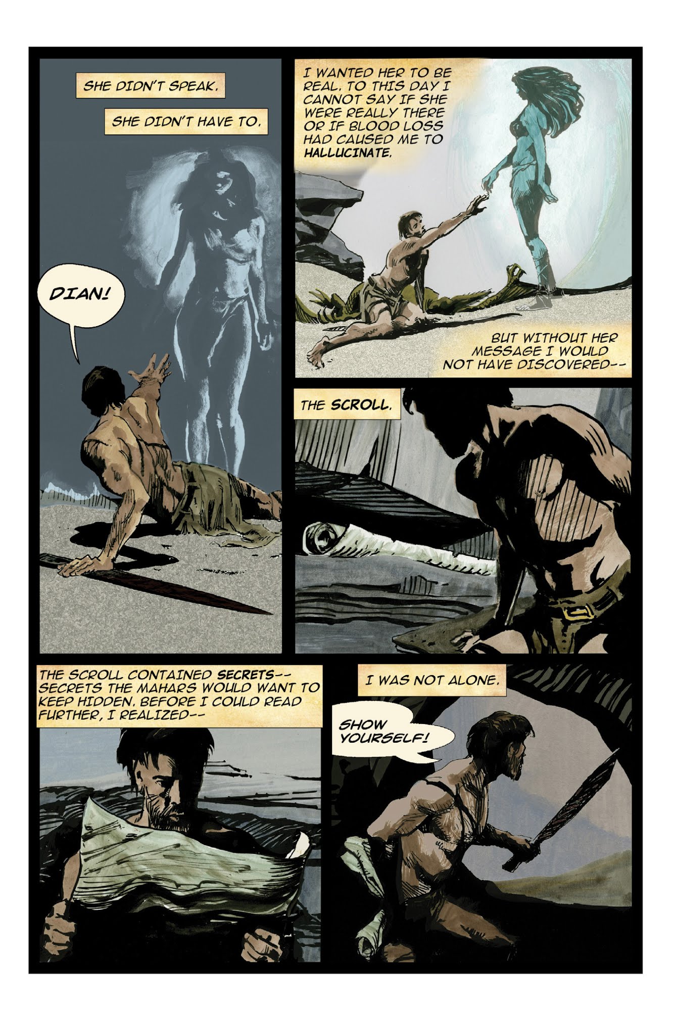Read online Edgar Rice Burroughs' At the Earth's Core comic -  Issue # TPB - 74