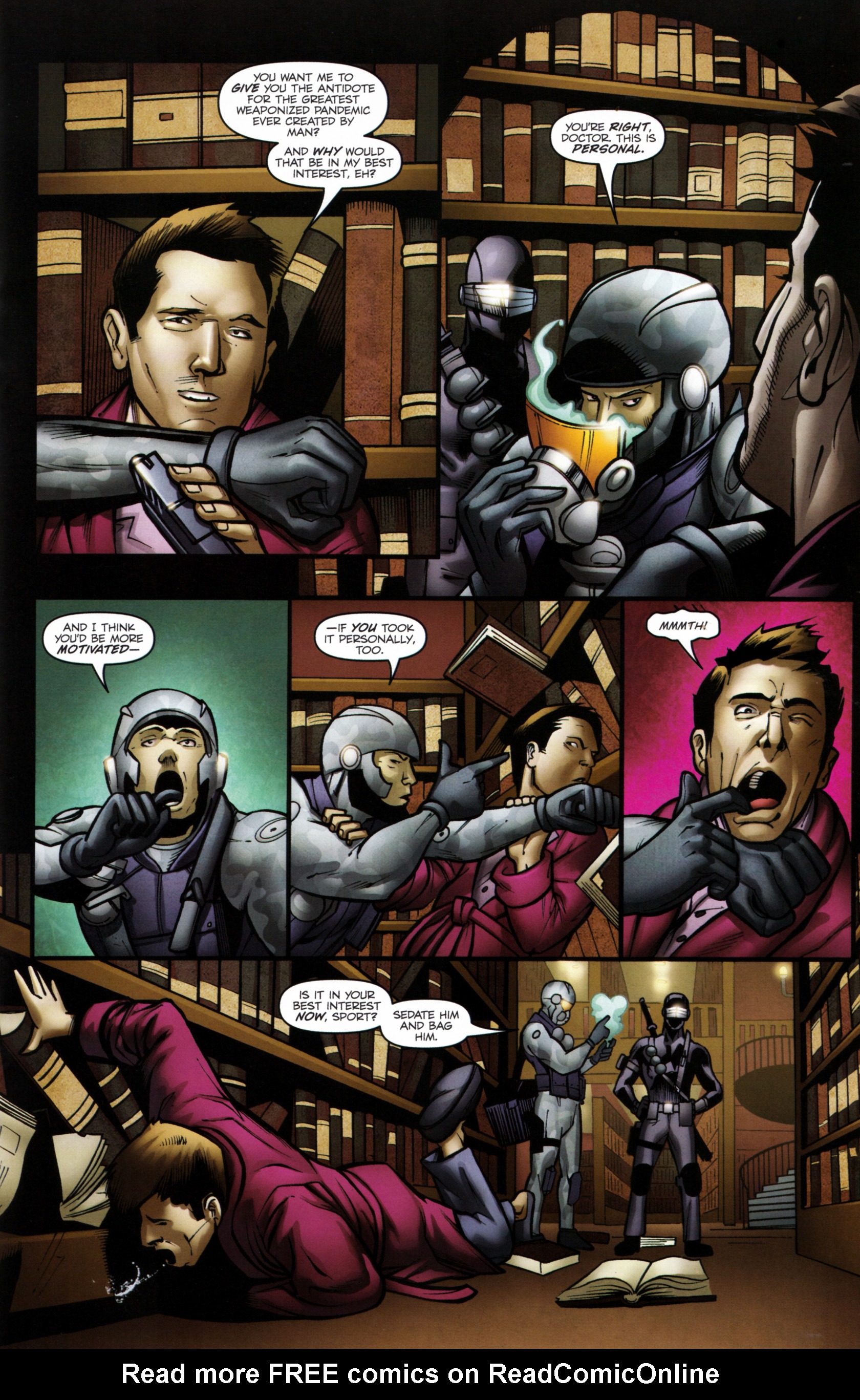 Read online G.I. Joe: Snake Eyes comic -  Issue #6 - 14