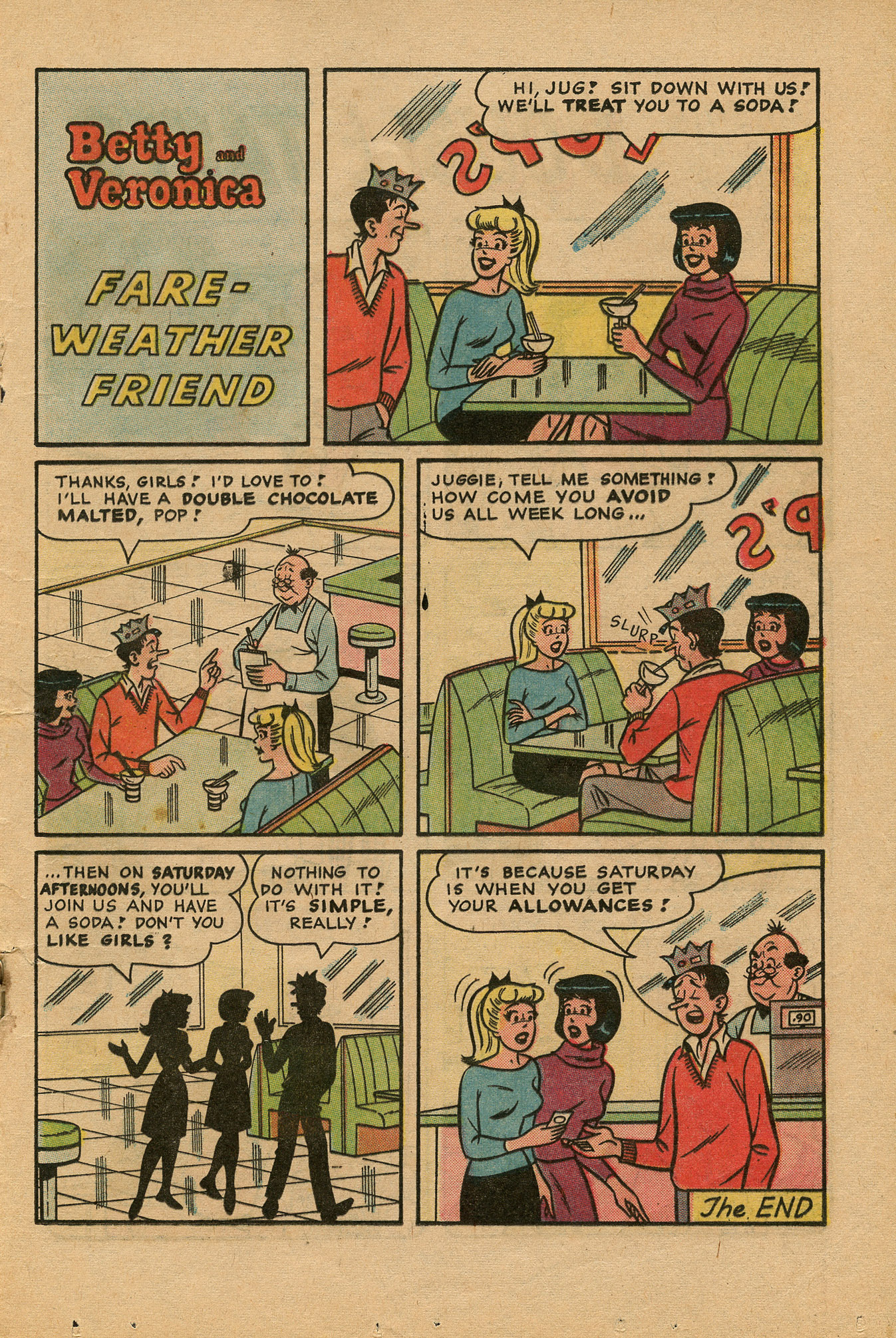 Read online Archie's Joke Book Magazine comic -  Issue #98 - 17
