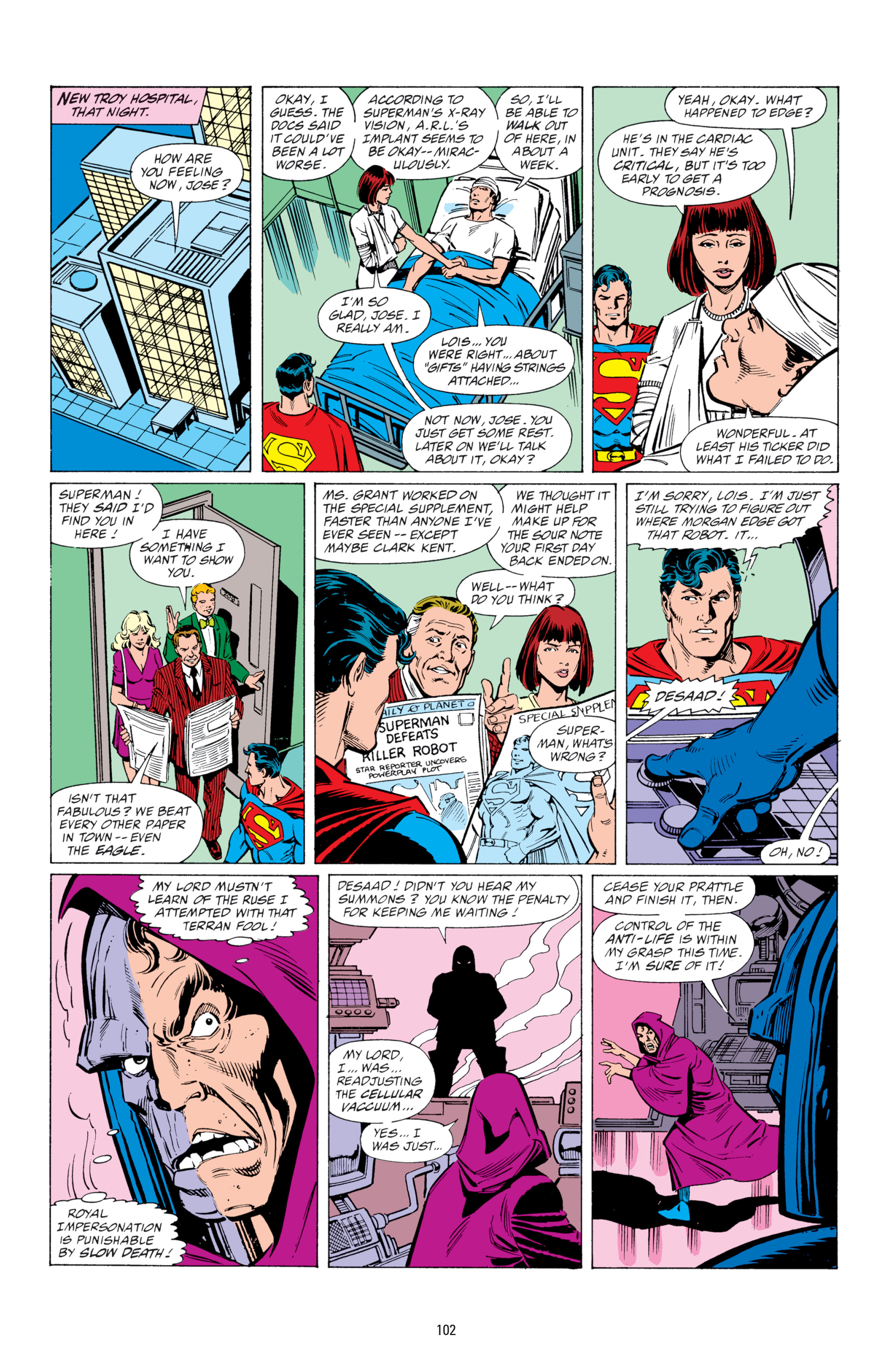 Read online Adventures of Superman: George Pérez comic -  Issue # TPB (Part 2) - 2