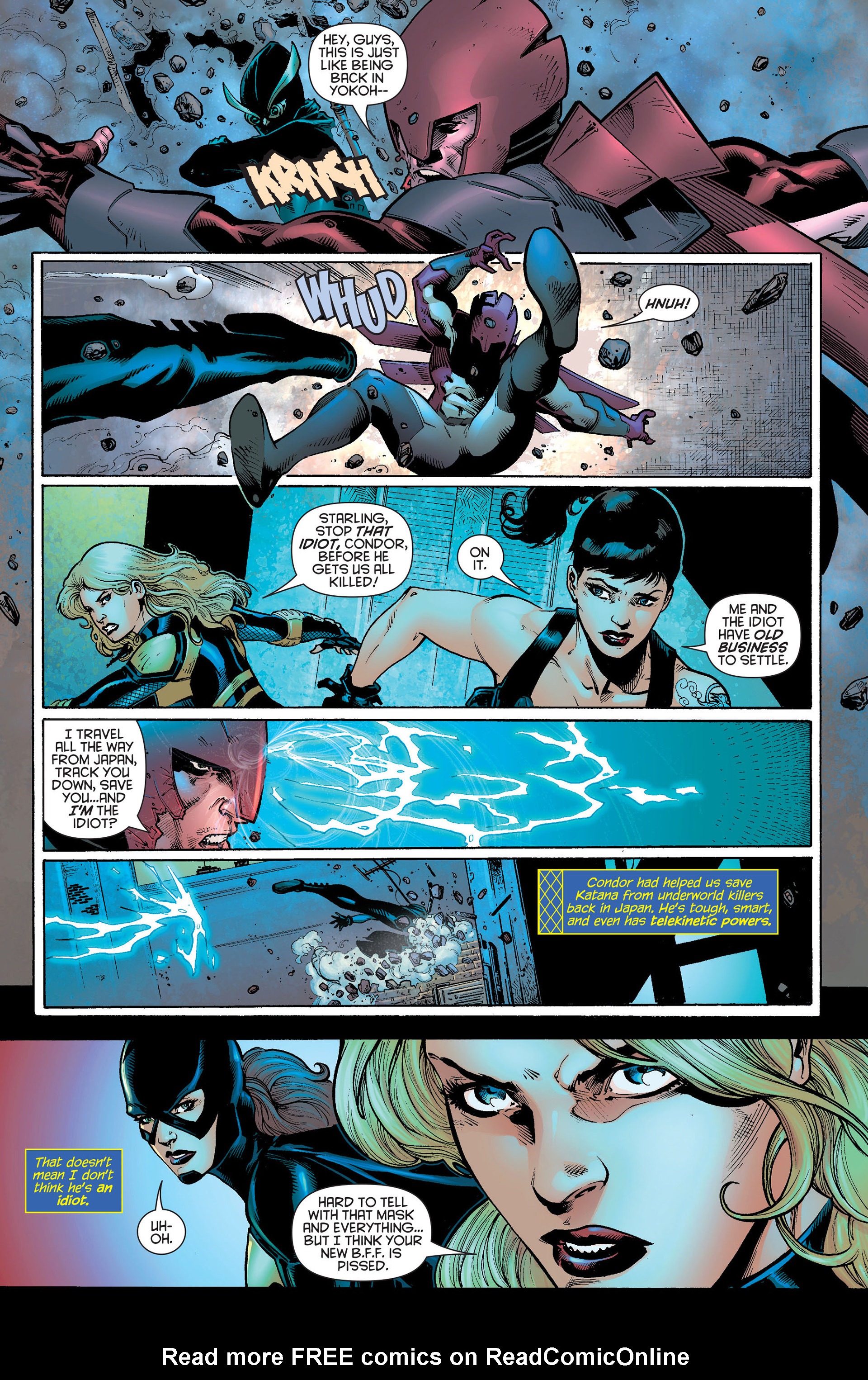 Read online Birds of Prey (2011) comic -  Issue #16 - 5