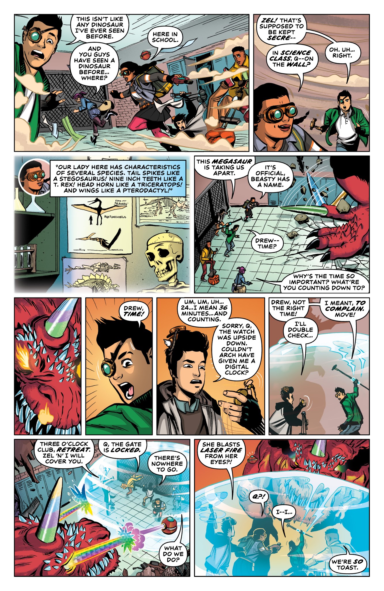 Read online Three O'Clock Club comic -  Issue #1 - 12