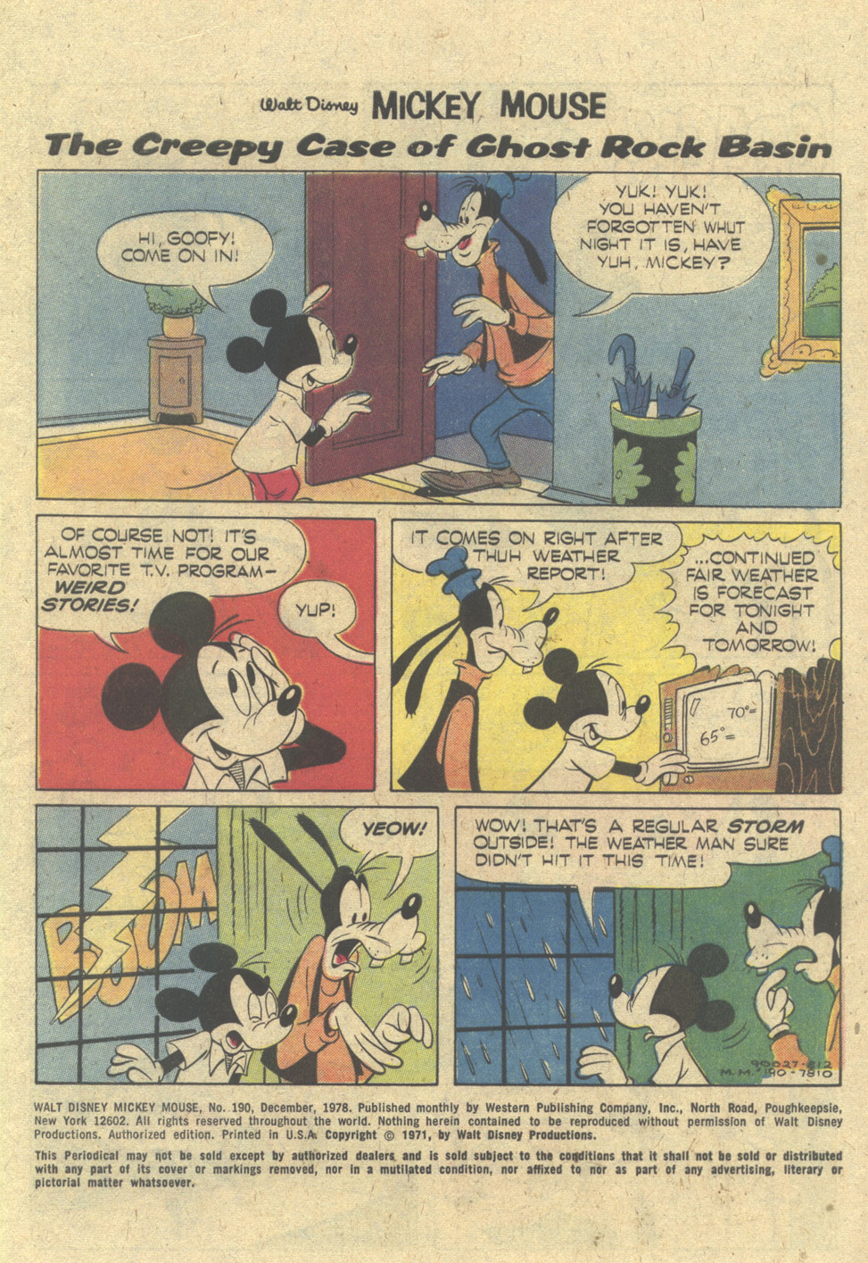 Read online Walt Disney's Mickey Mouse comic -  Issue #190 - 3