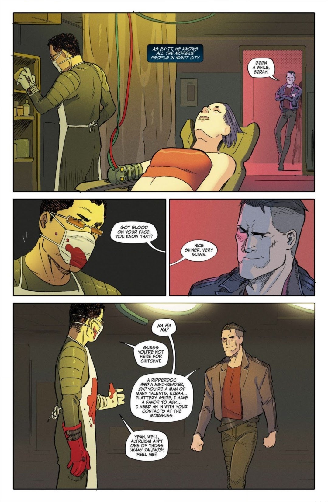 Read online Cyberpunk 2077: Where’s Johnny comic -  Issue #2 - 7