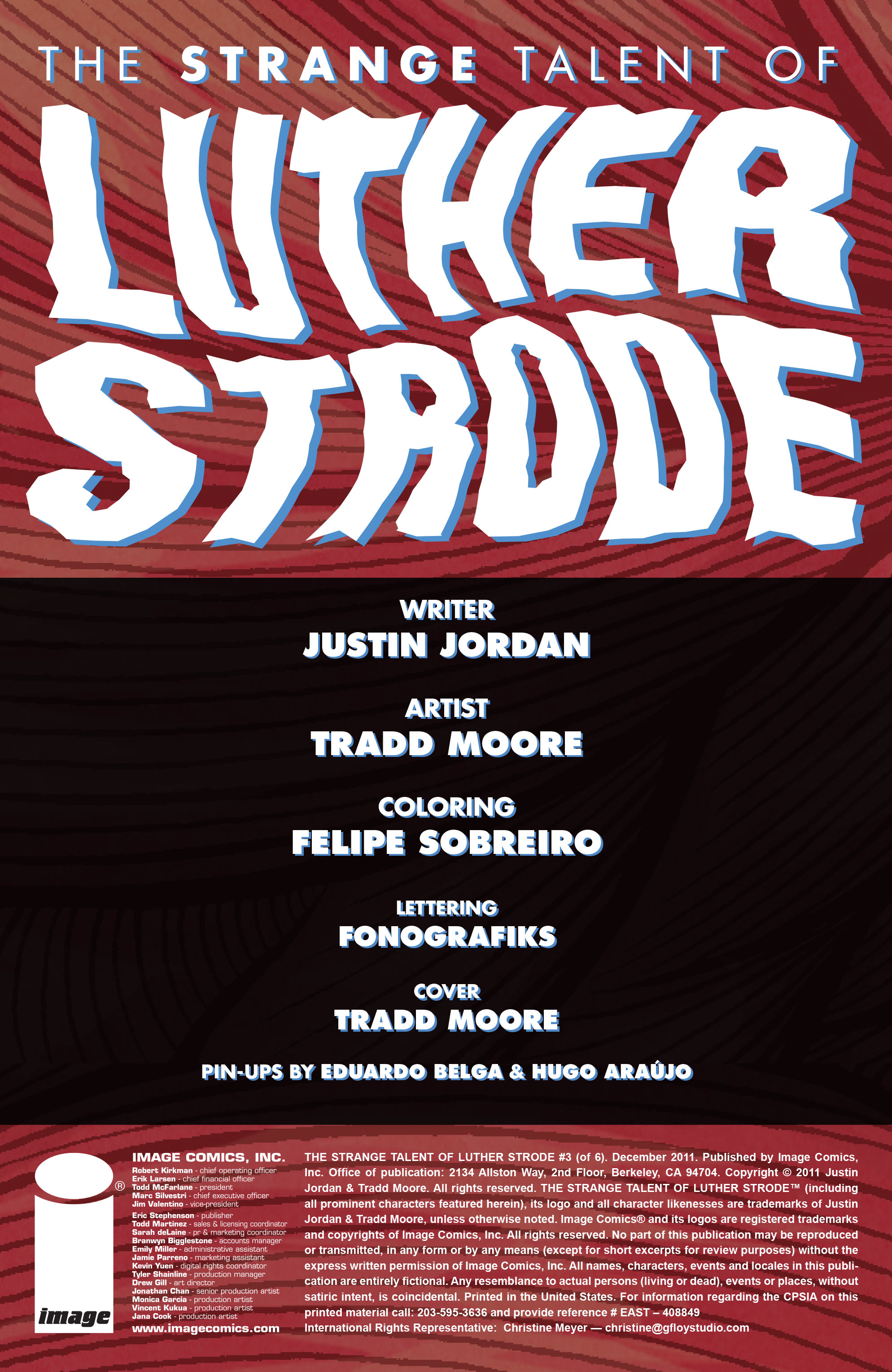 Read online The Strange Talent of Luther Strode comic -  Issue #3 - 2