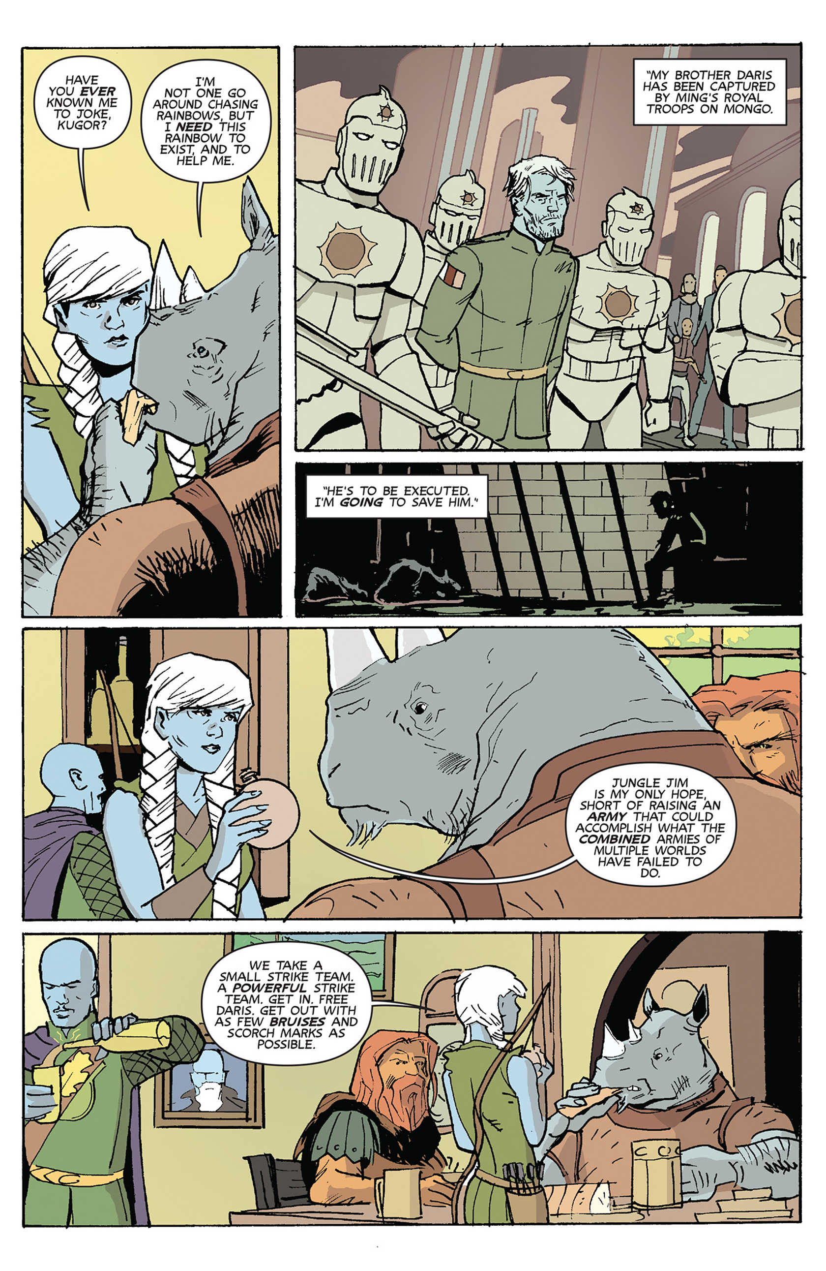 Read online King: Jungle Jim comic -  Issue #1 - 7