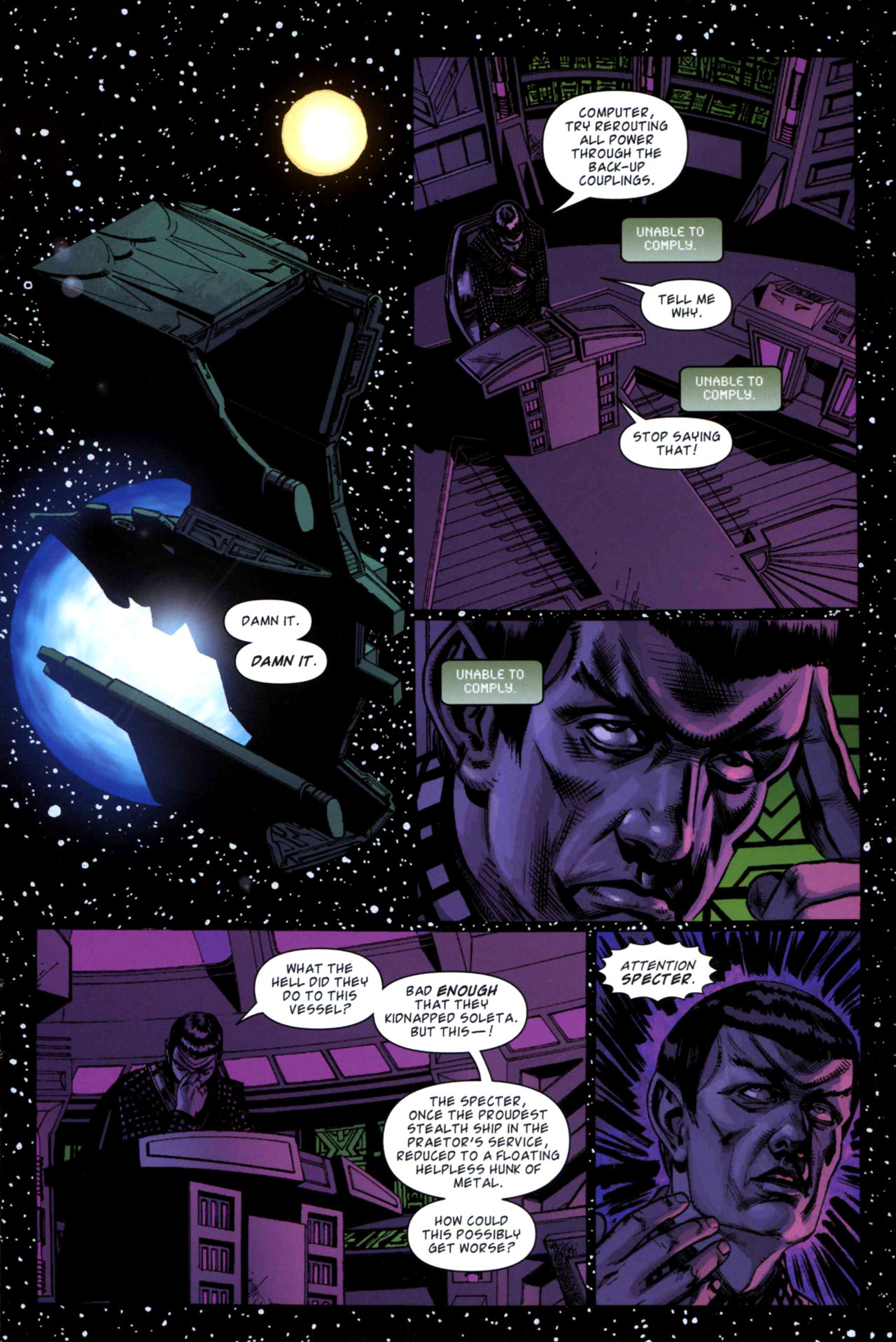 Read online Star Trek: New Frontier comic -  Issue #3 - 3