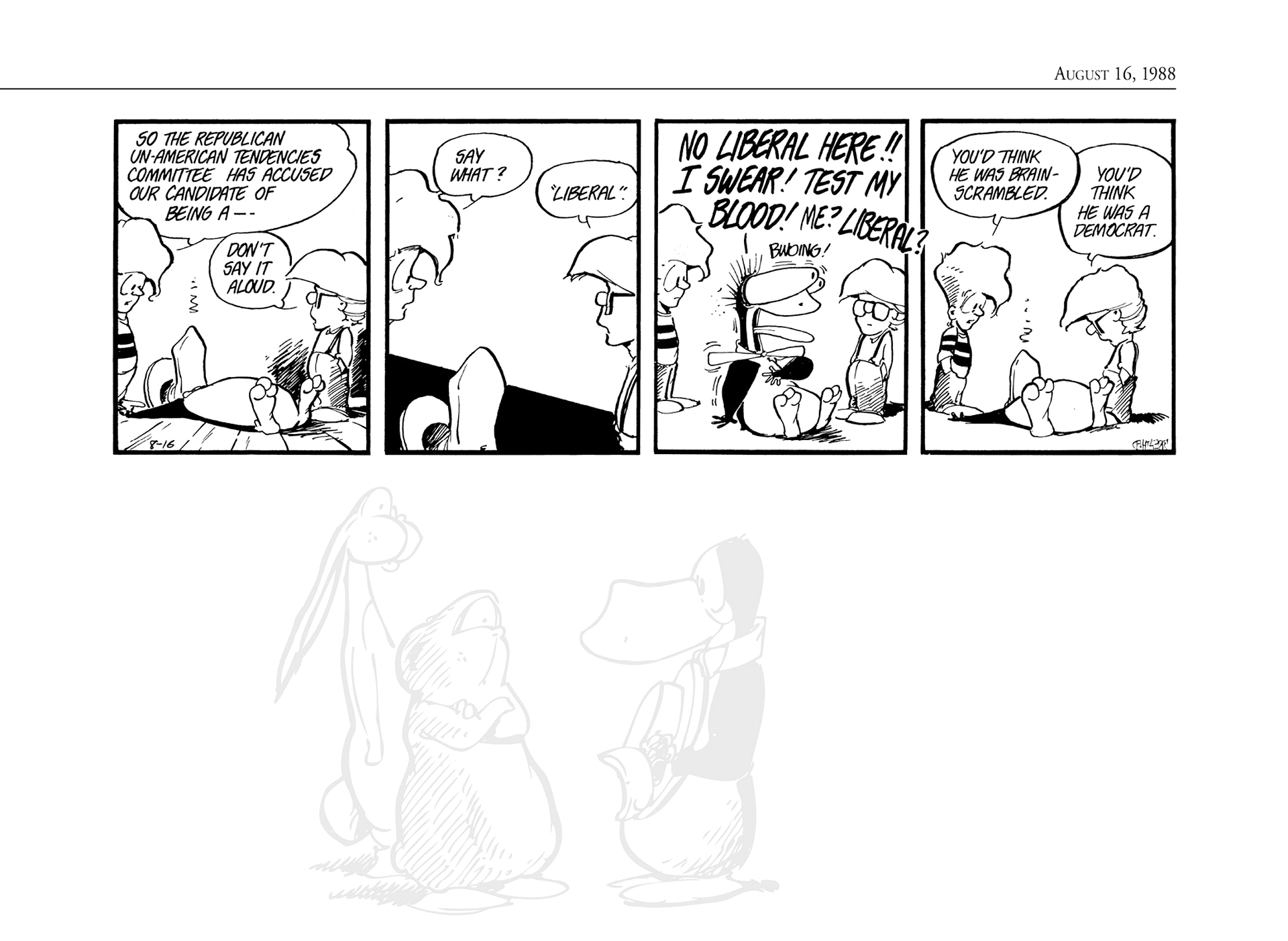 Read online The Bloom County Digital Library comic -  Issue # TPB 8 (Part 3) - 35