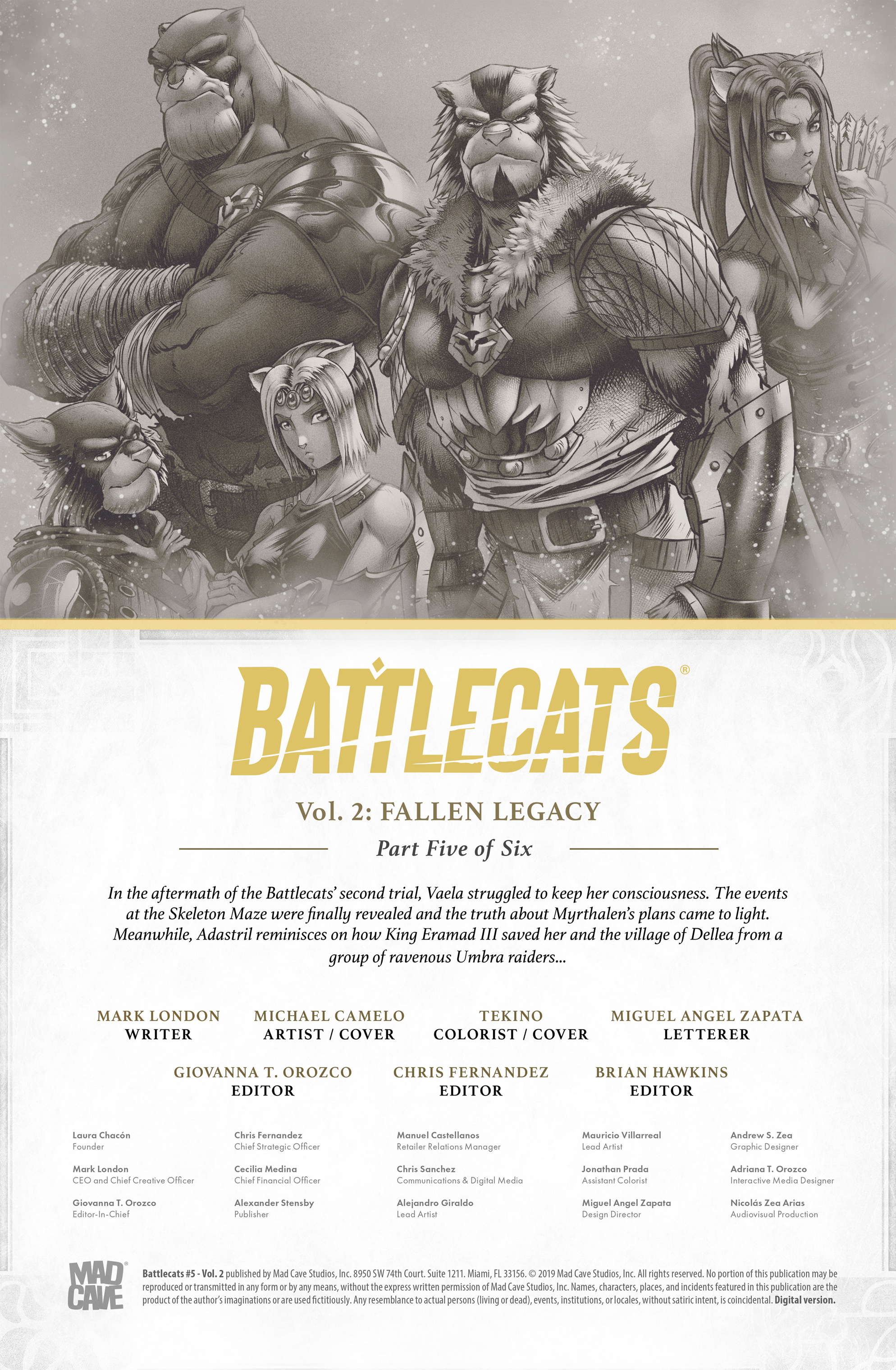 Read online Battlecats (2019) comic -  Issue #5 - 2