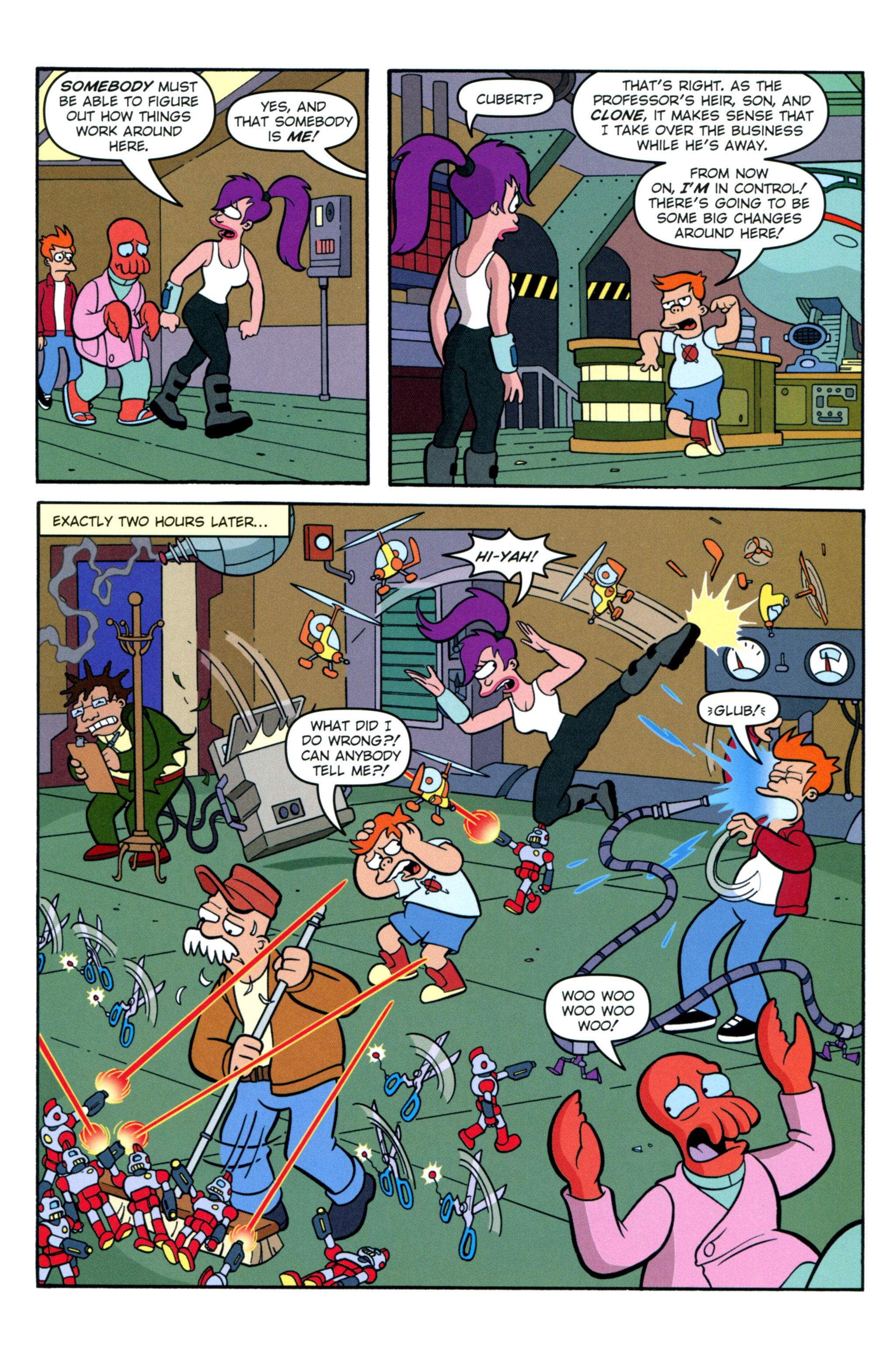 Read online Futurama Comics comic -  Issue #70 - 14
