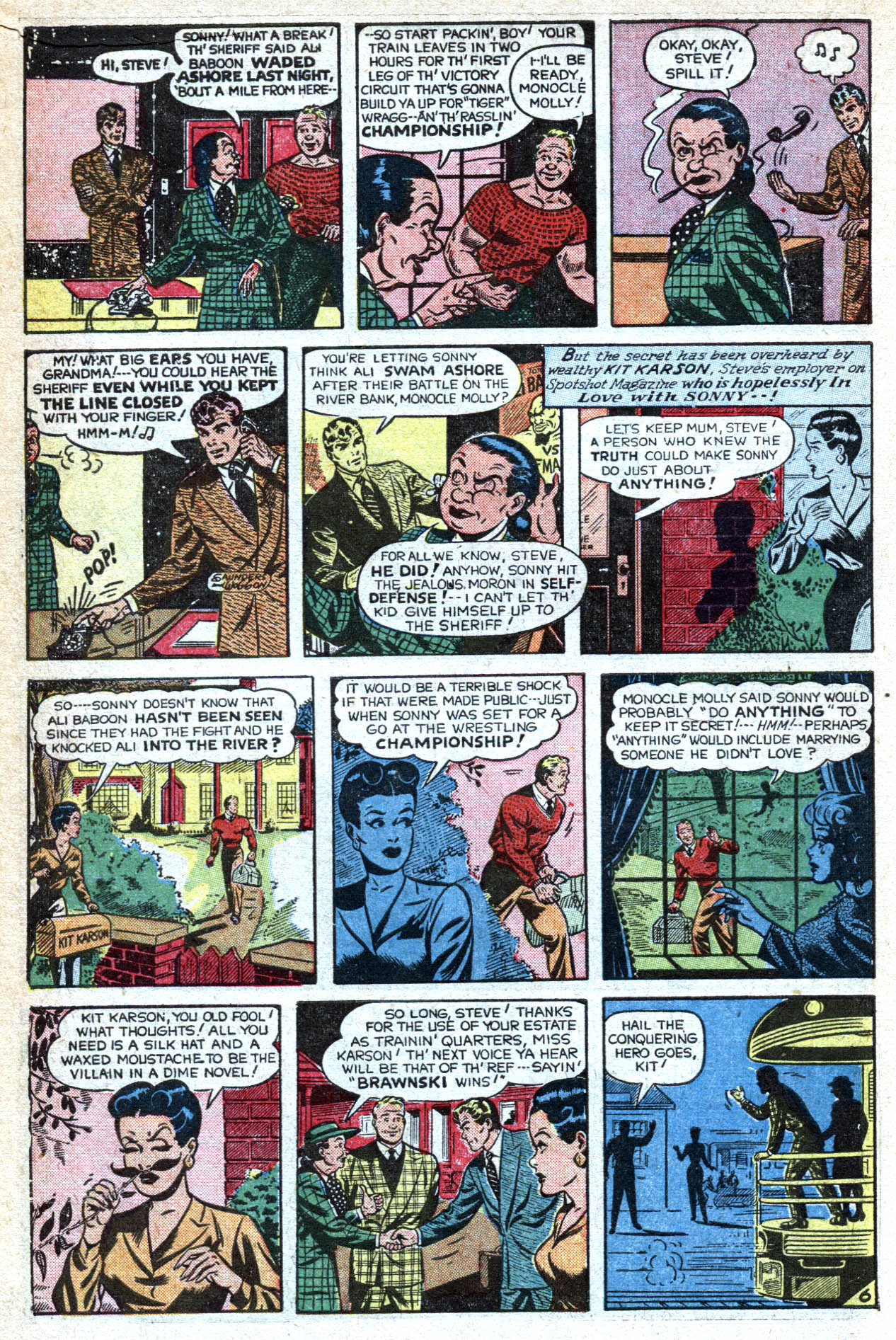 Read online Famous Funnies comic -  Issue #190 - 14