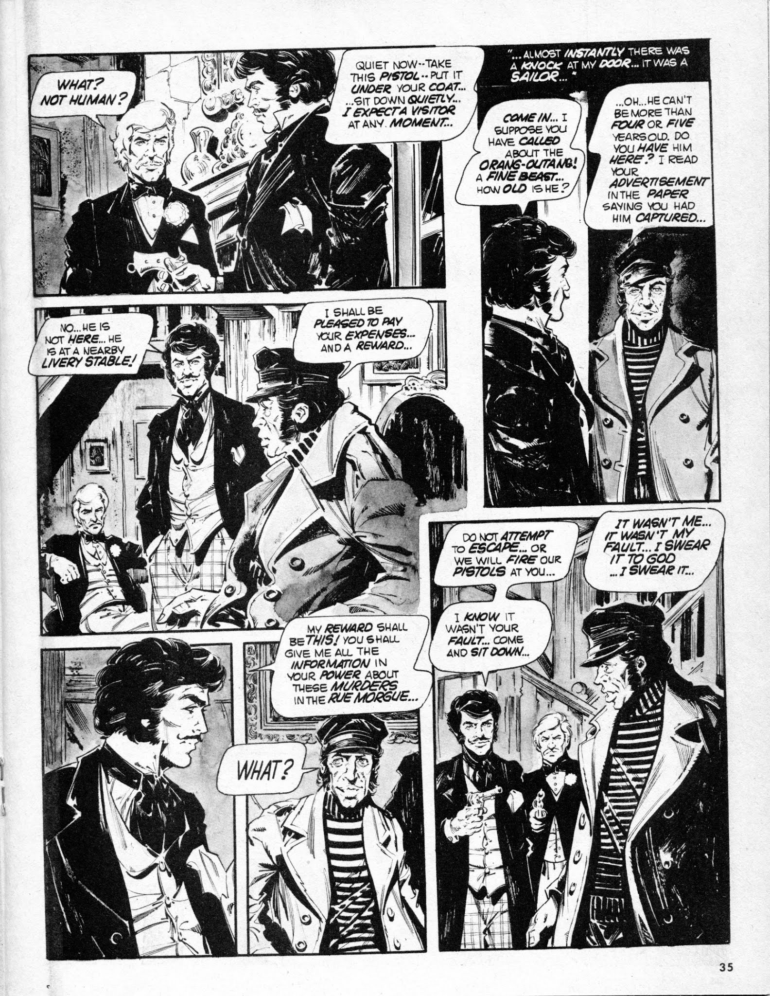 Read online Scream (1973) comic -  Issue #10 - 35