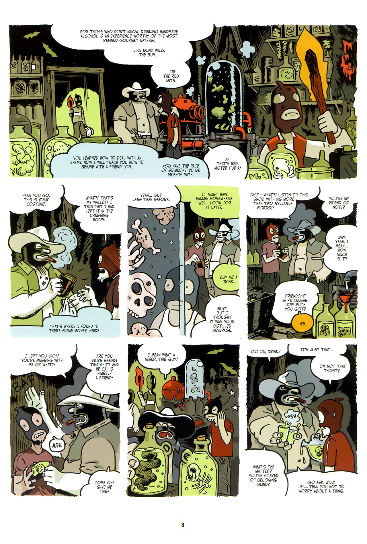 Read online Lucha Libre comic -  Issue #6 - 10