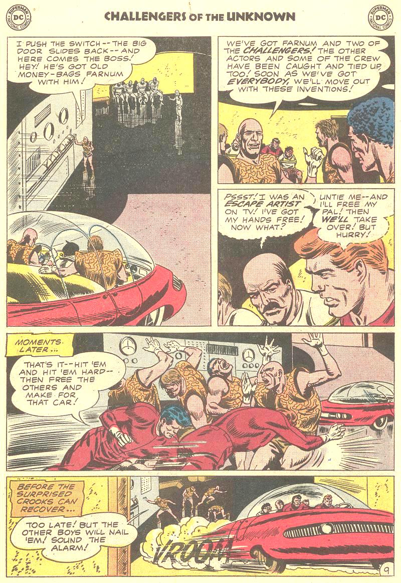 Challengers of the Unknown (1958) Issue #21 #21 - English 10