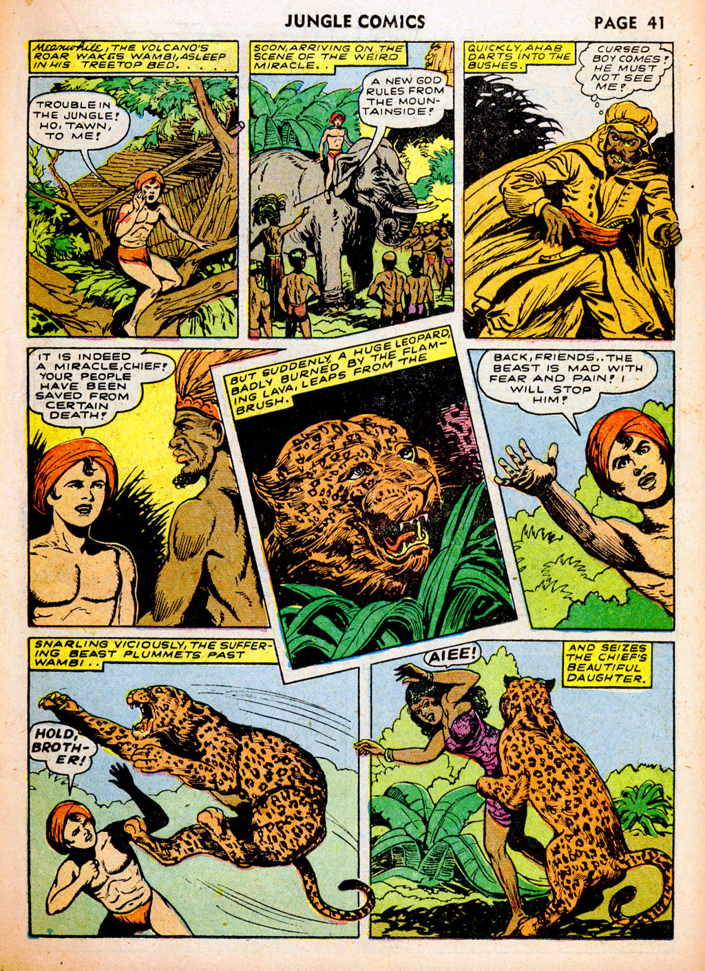 Read online Jungle Comics comic -  Issue #37 - 43