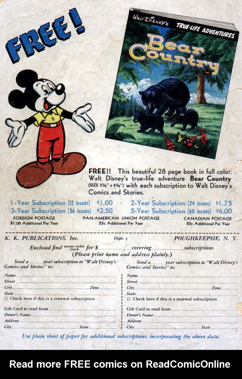 Walt Disney's Comics and Stories issue 186 - Page 36