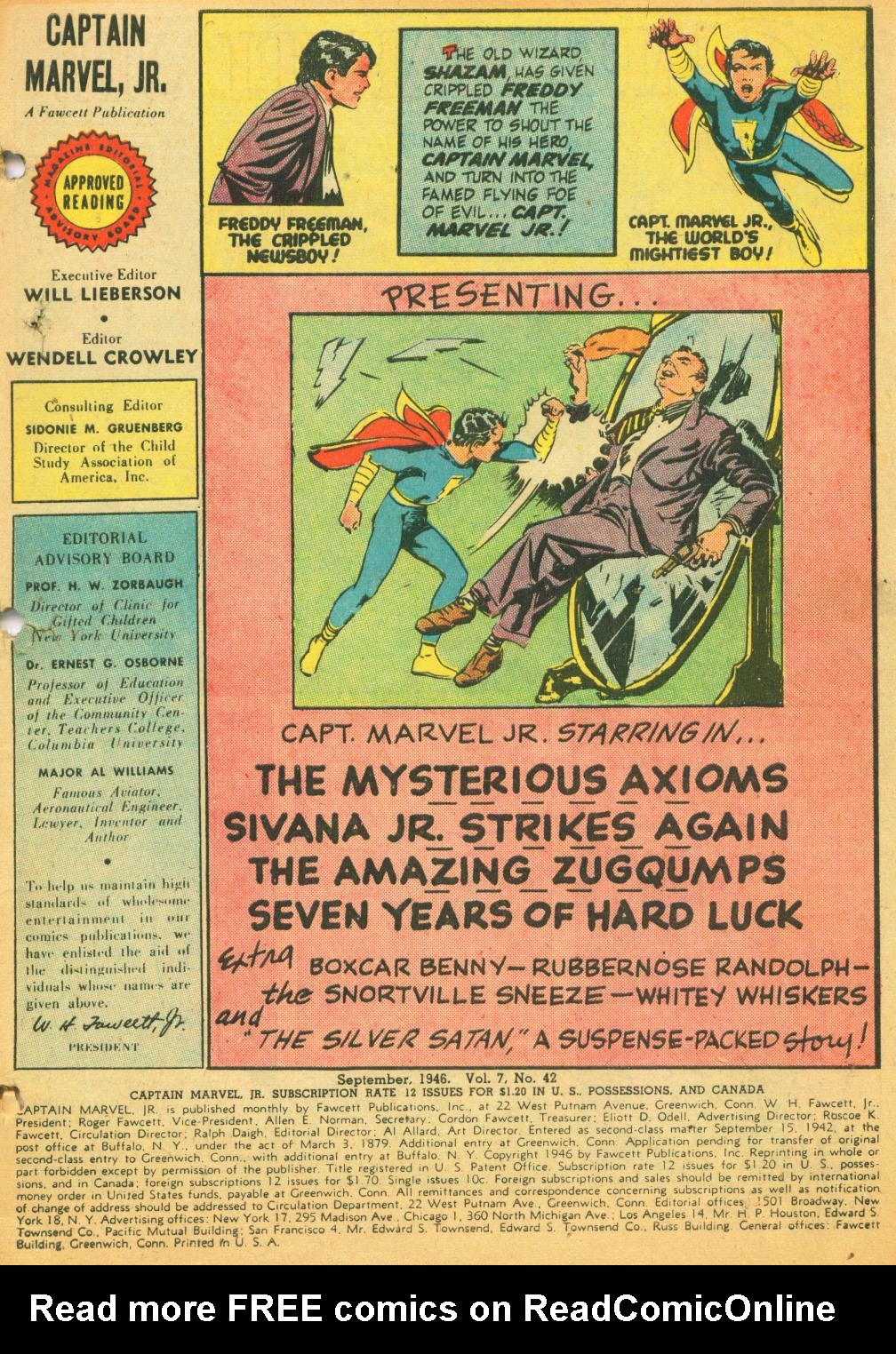 Read online Captain Marvel, Jr. comic -  Issue #42i - 2