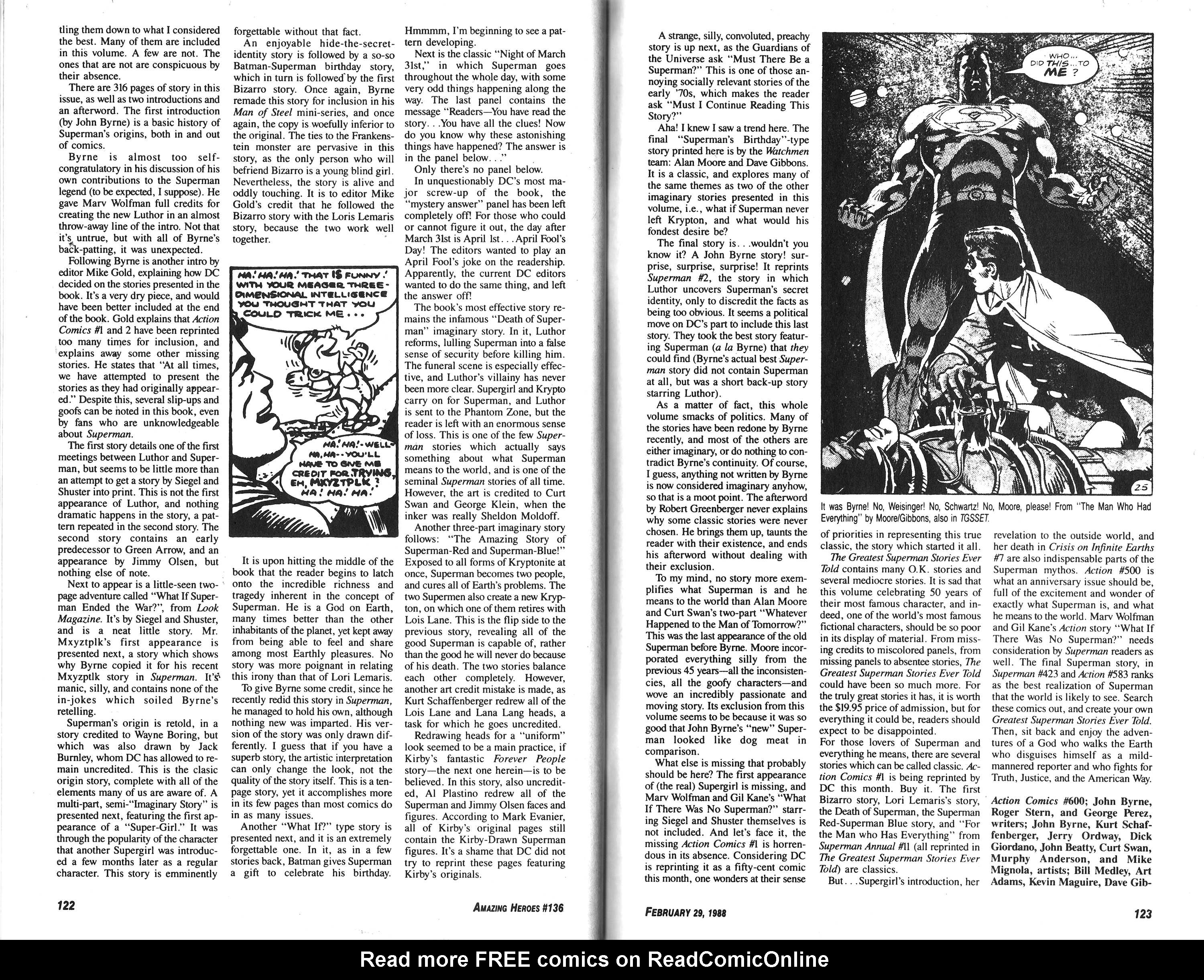 Read online Amazing Heroes comic -  Issue #136 - 62