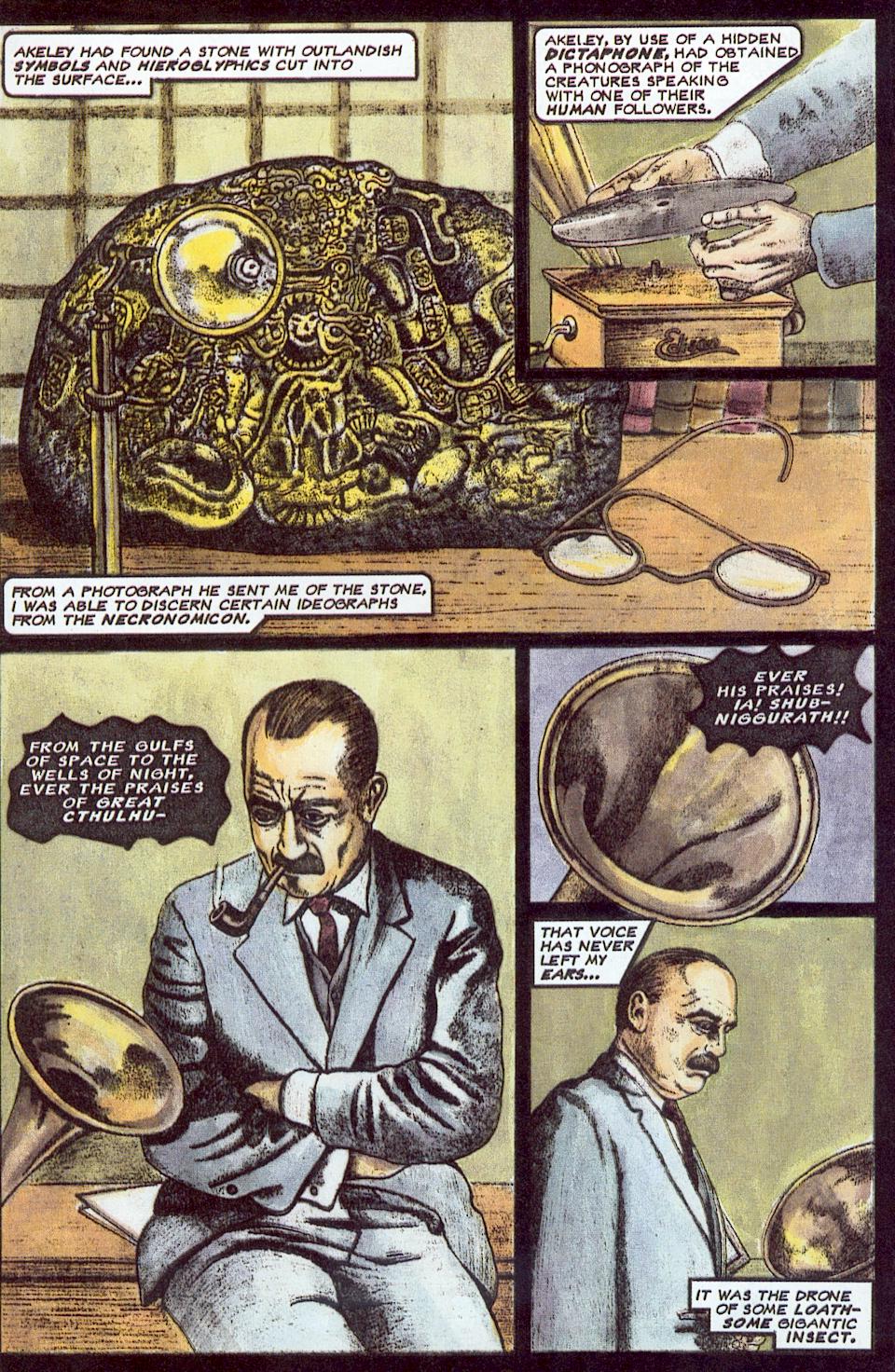 Read online H. P. Lovecraft's Cthulhu comic -  Issue #1 - 12