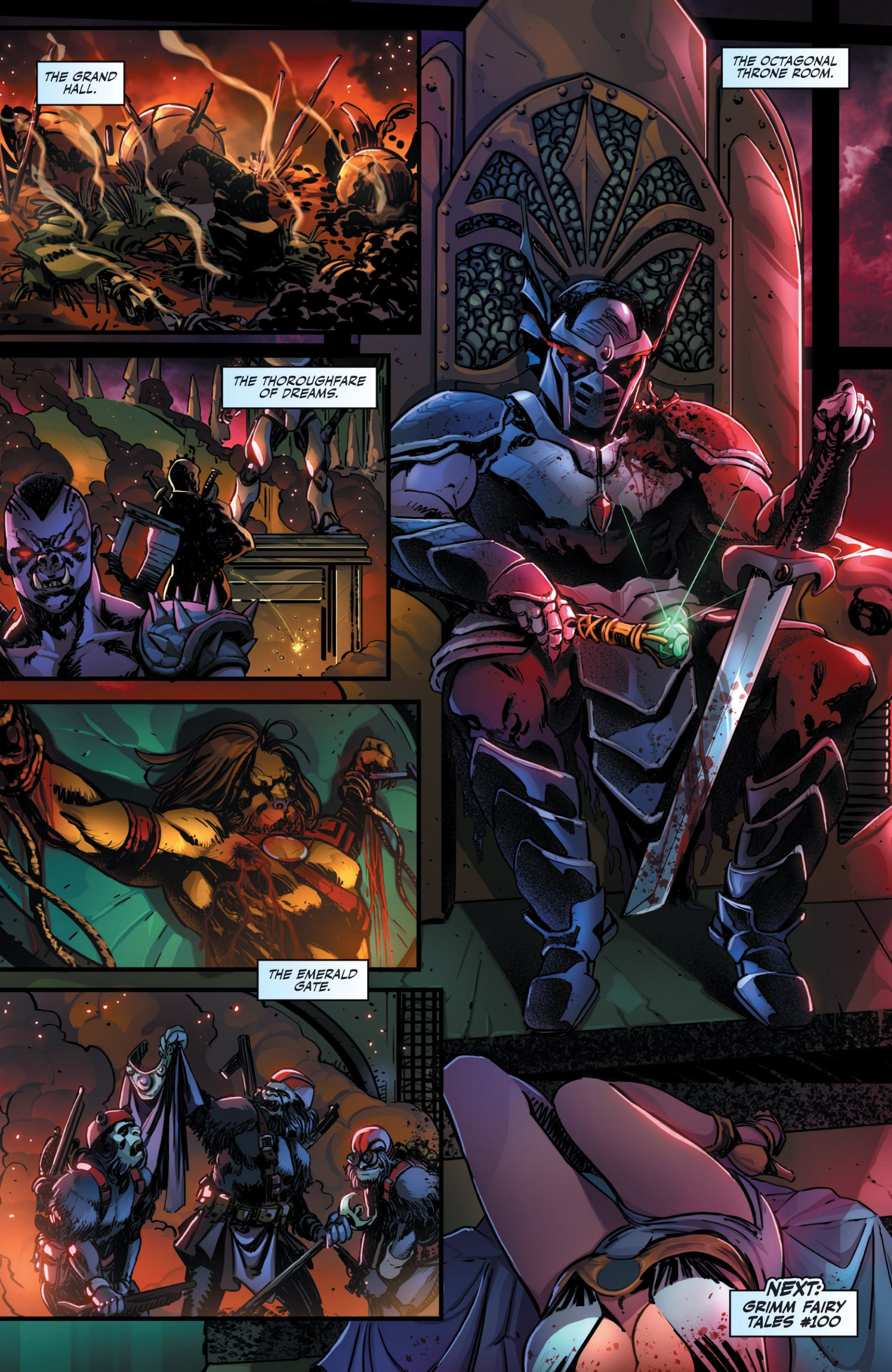 Read online Grimm Fairy Tales presents Oz: Age of Darkness comic -  Issue # Full - 38