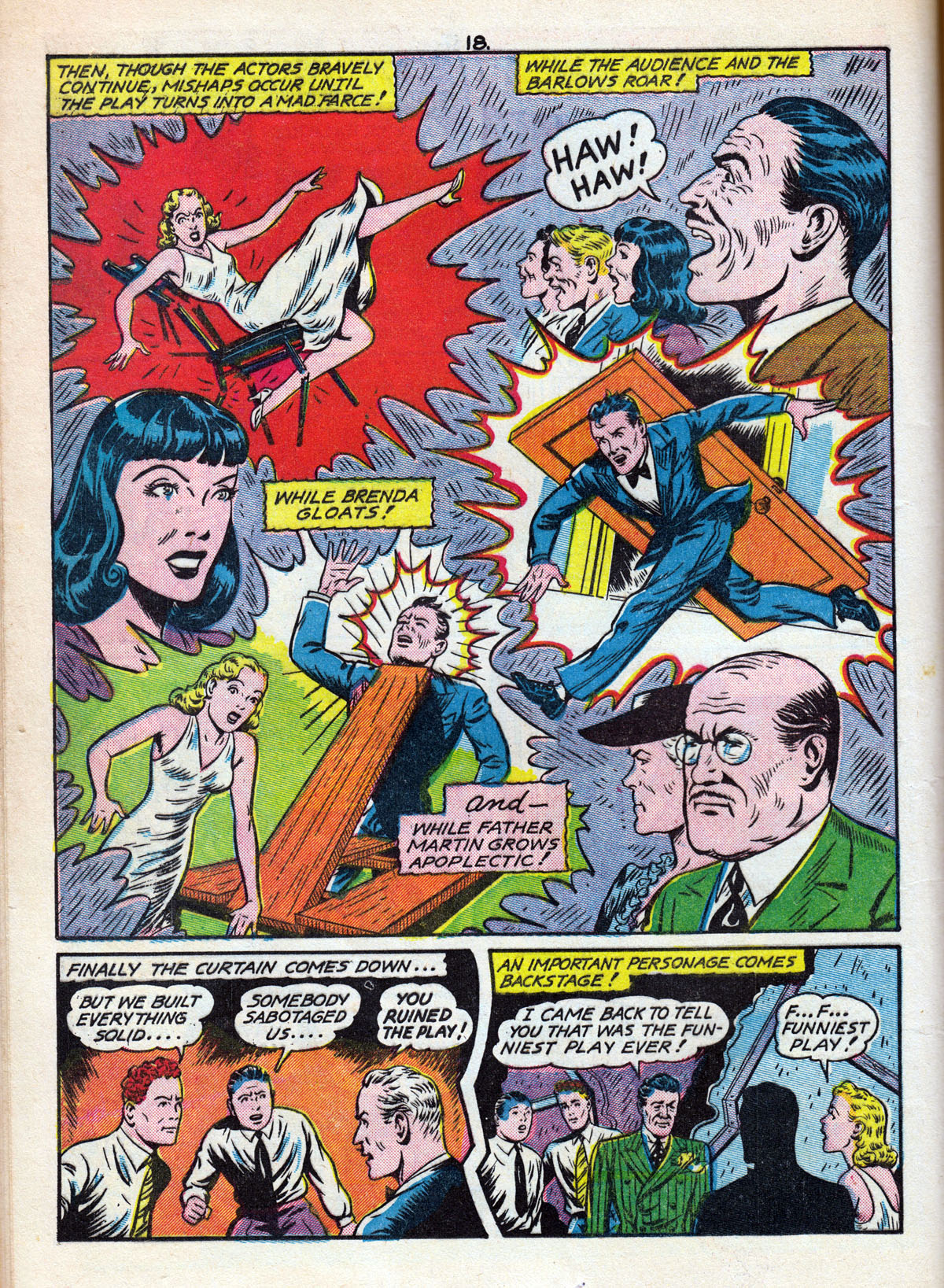 Read online Comedy Comics (1942) comic -  Issue #11 - 20