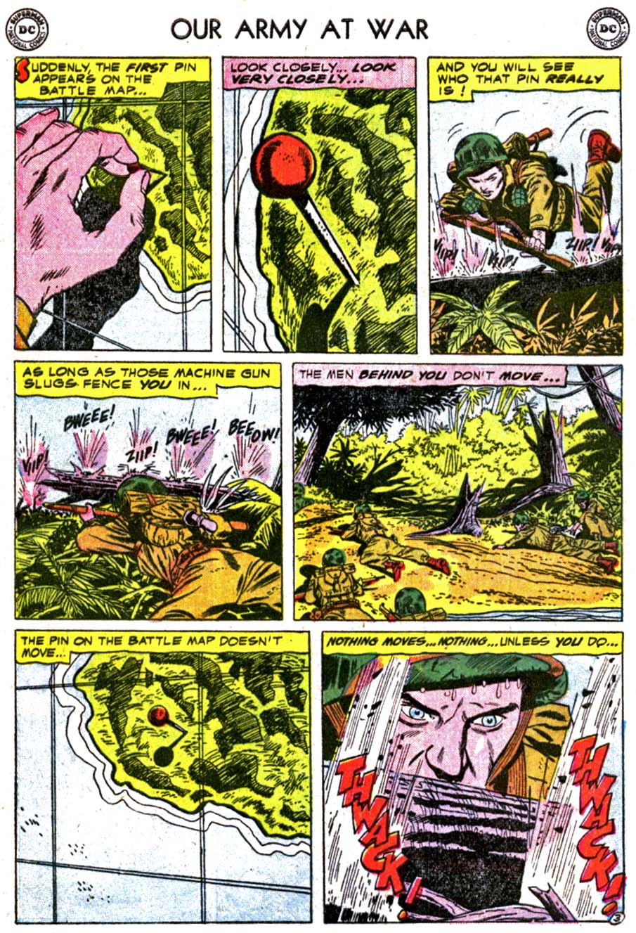 Read online Our Army at War (1952) comic -  Issue #37 - 5