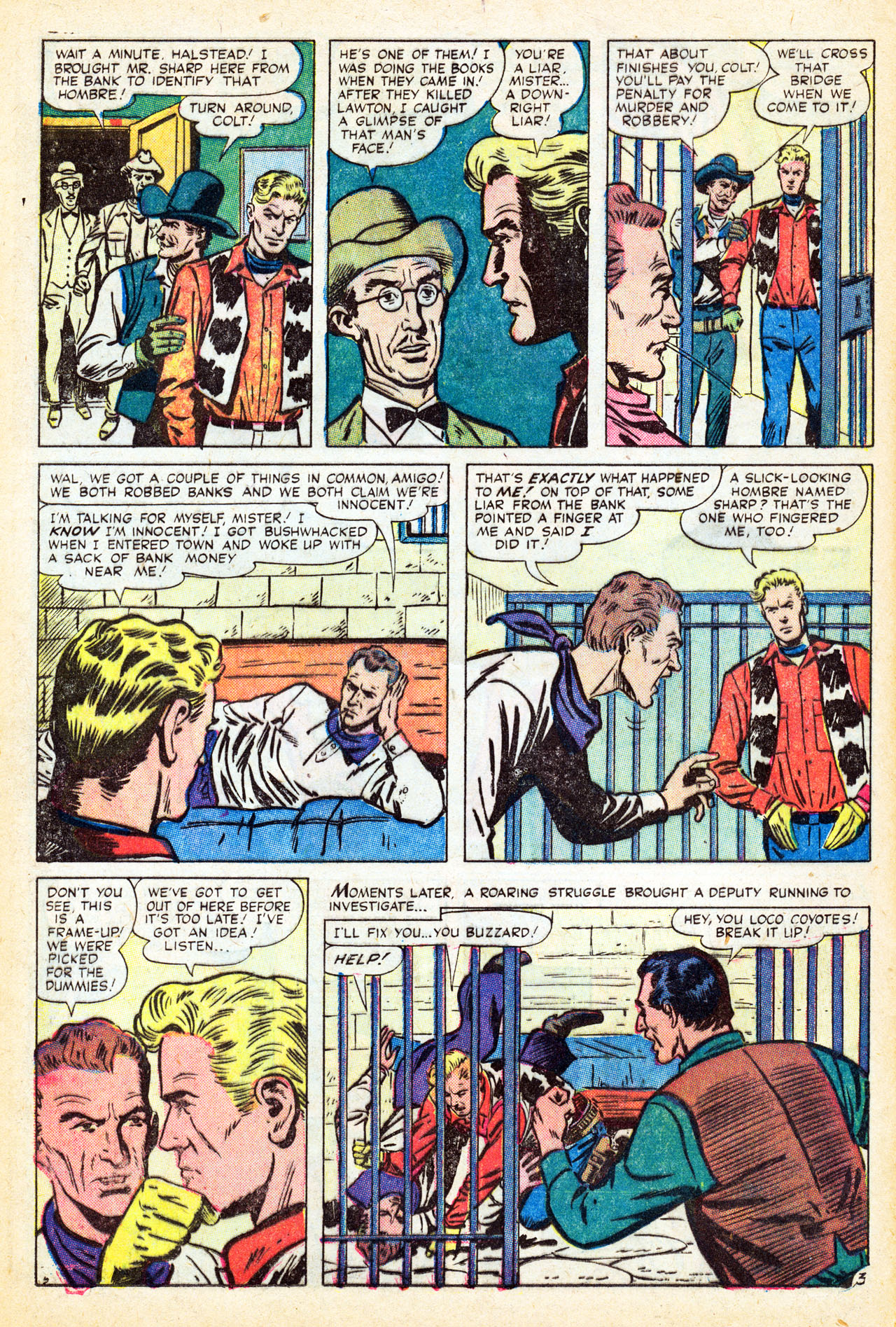 Read online Gunsmoke Western comic -  Issue #37 - 12