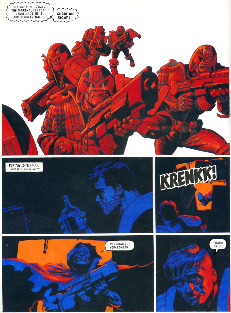 Read online Judge Dredd [Collections - Hamlyn | Mandarin] comic -  Issue # TPB Tales of the Damned - 22