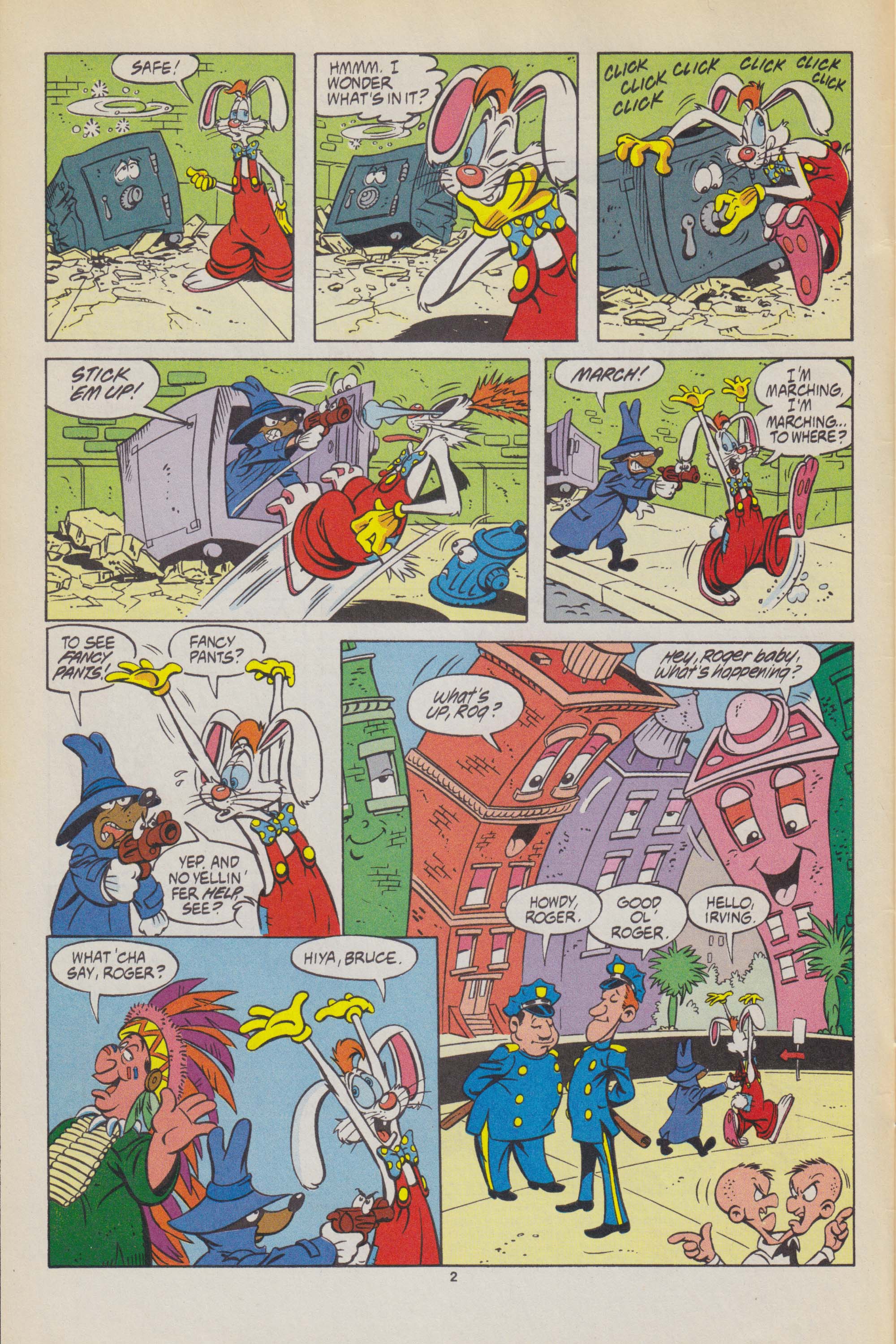 Read online Roger Rabbit's Toontown comic -  Issue #1 - 4