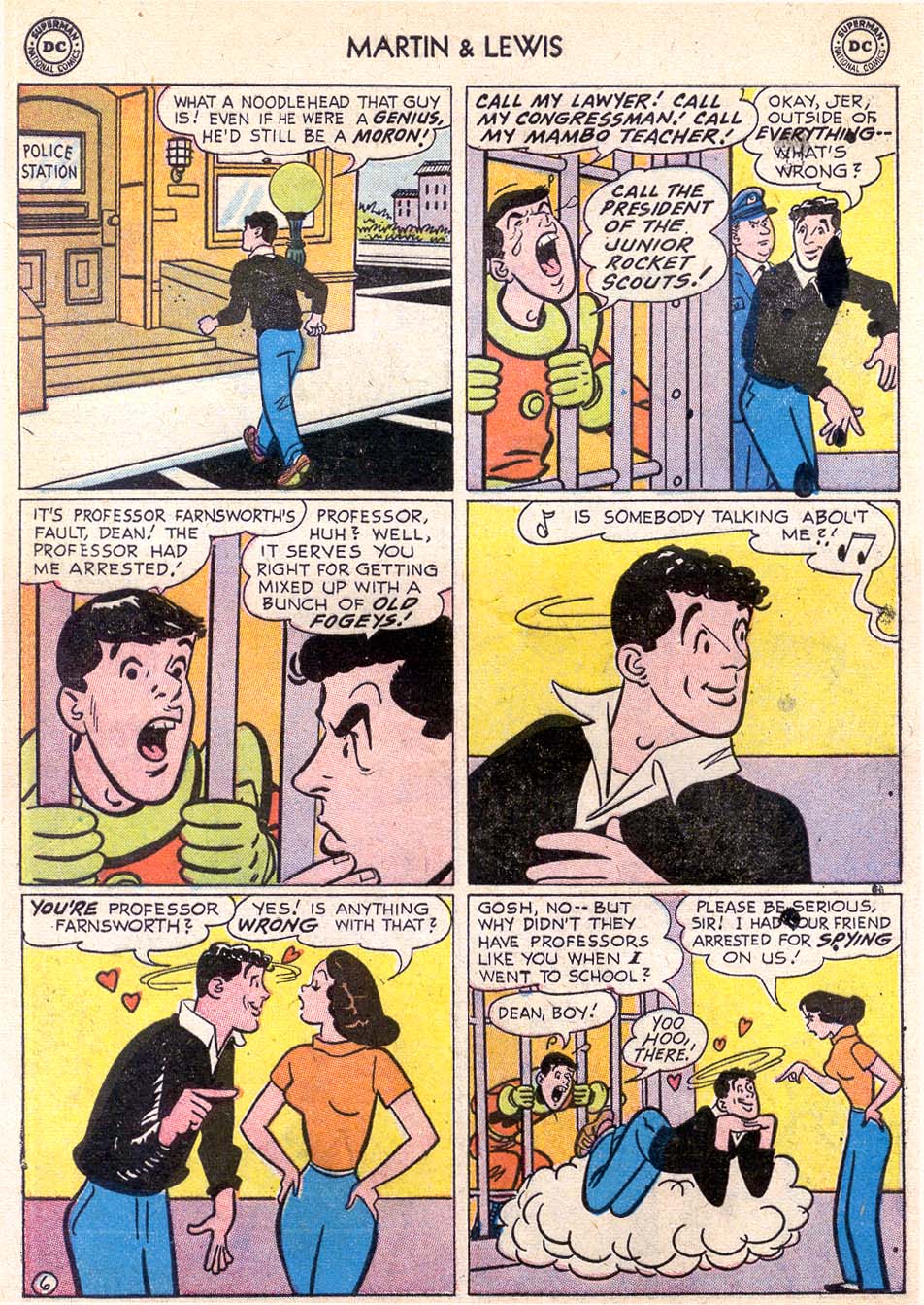 Read online The Adventures of Dean Martin and Jerry Lewis comic -  Issue #34 - 8
