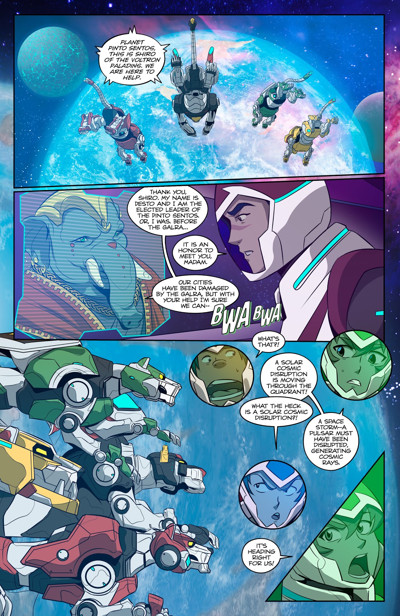 Read online Voltron Legendary Defender (2018) comic -  Issue #1 - 9