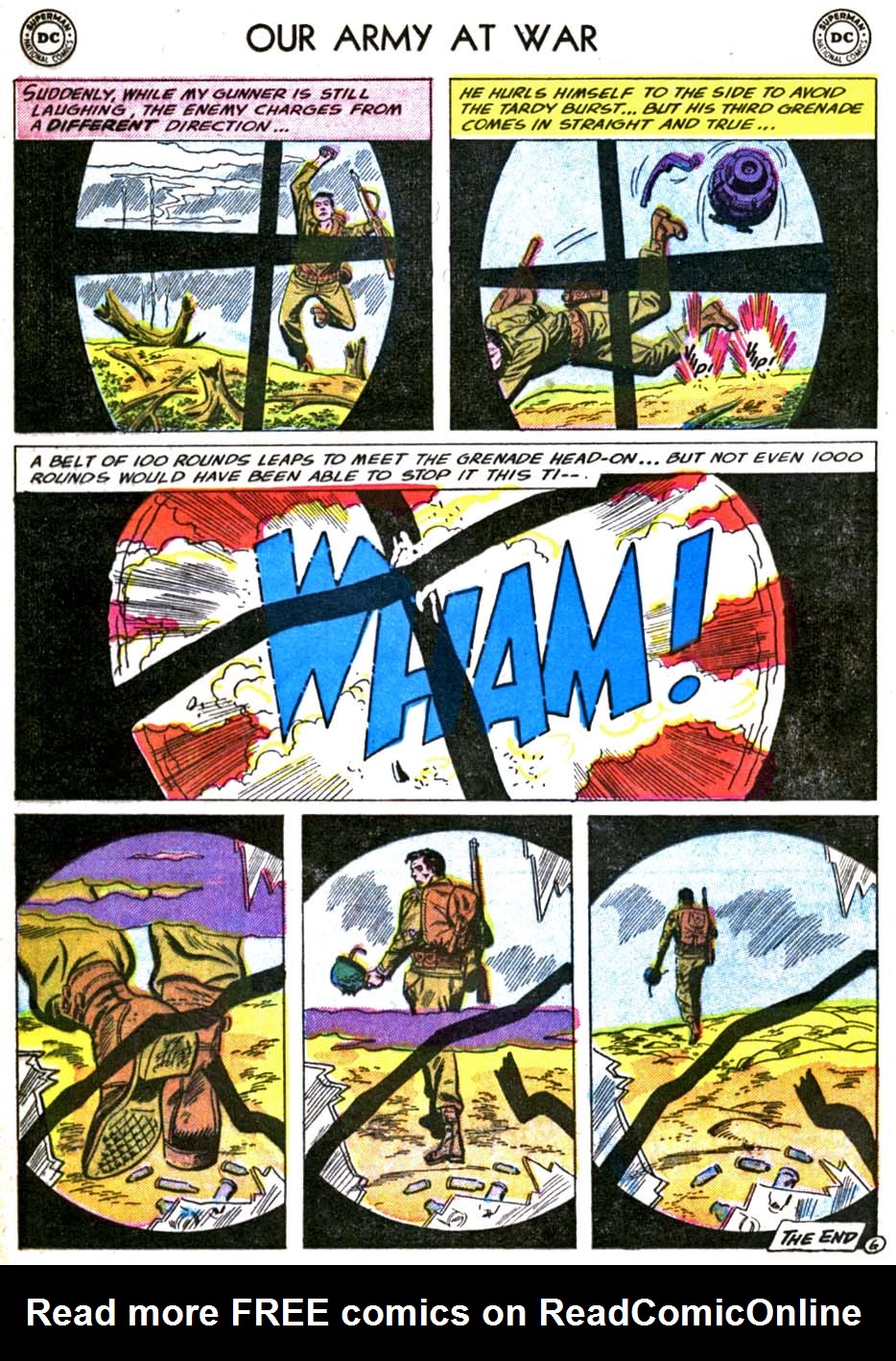 Read online Our Army at War (1952) comic -  Issue #51 - 16