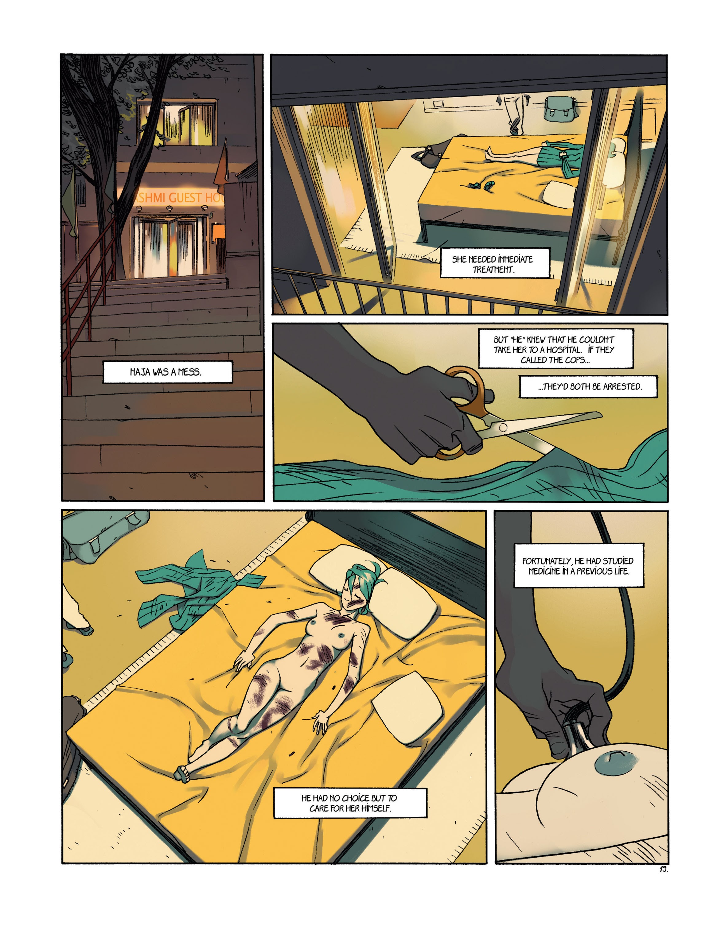 Read online Naja comic -  Issue #5 - 21