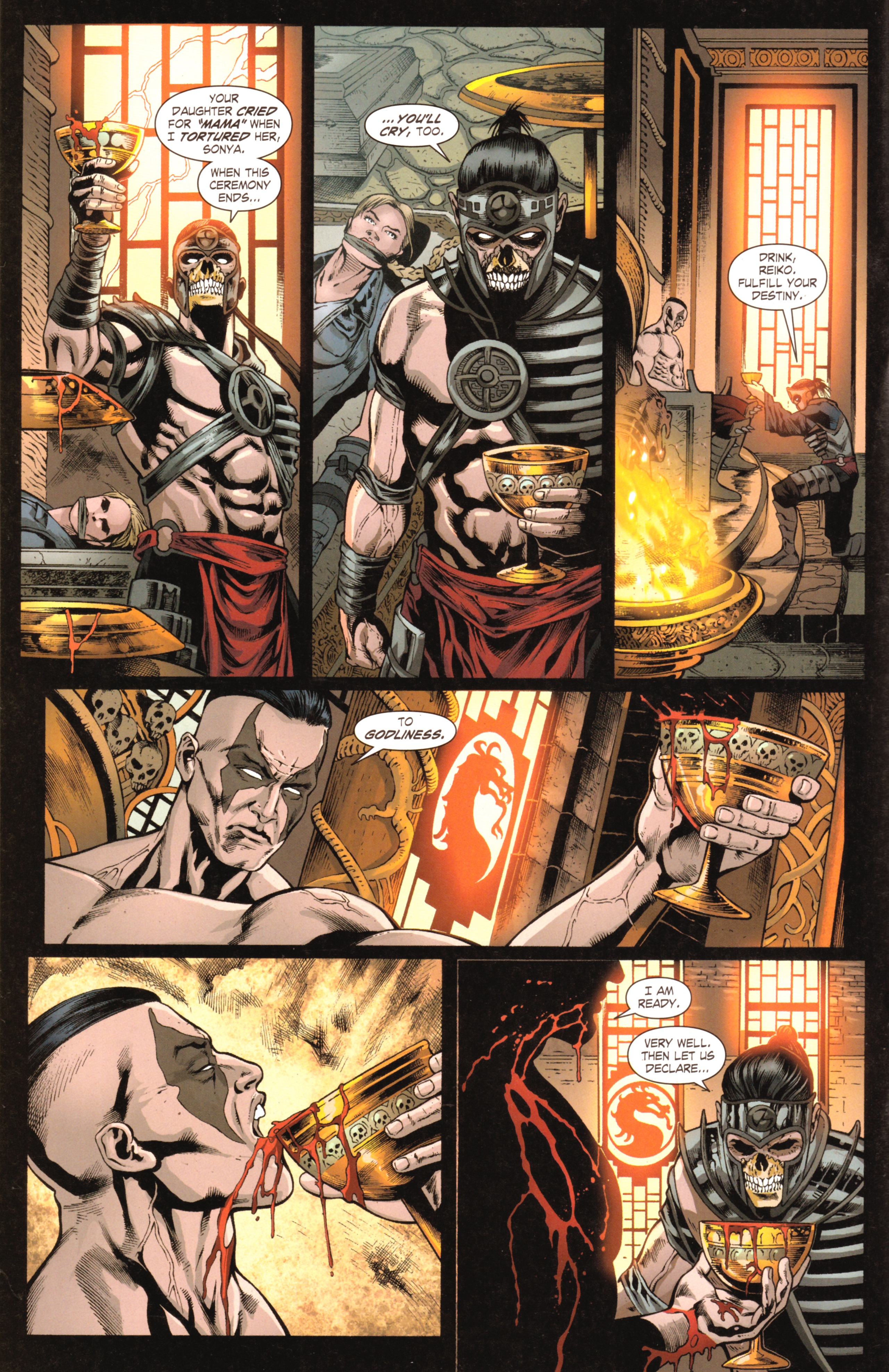 Read online Mortal Kombat X [II] comic -  Issue #10 - 8