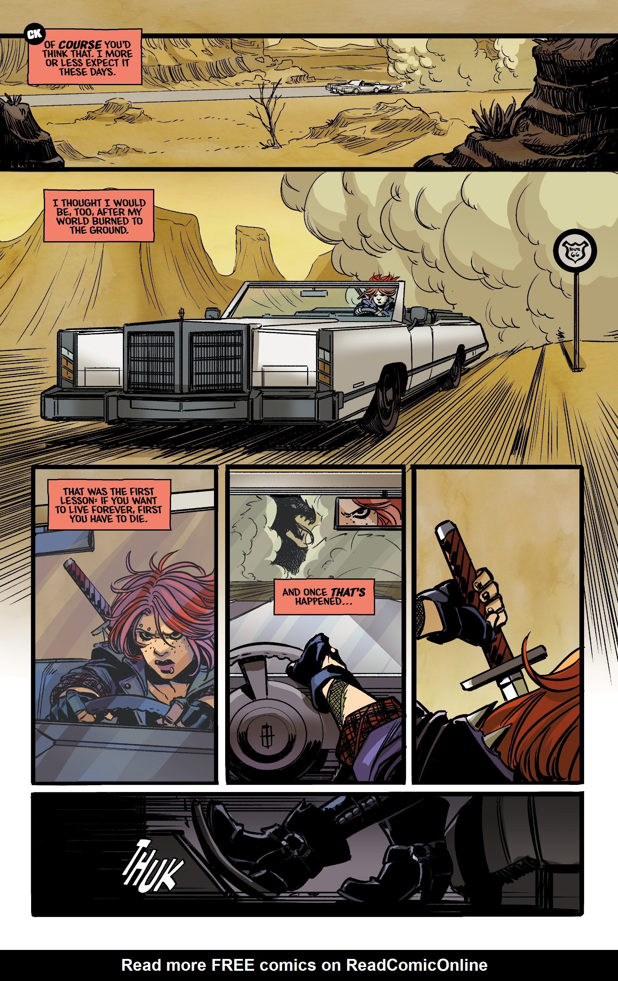 Read online Calamity Kate comic -  Issue #1 - 4
