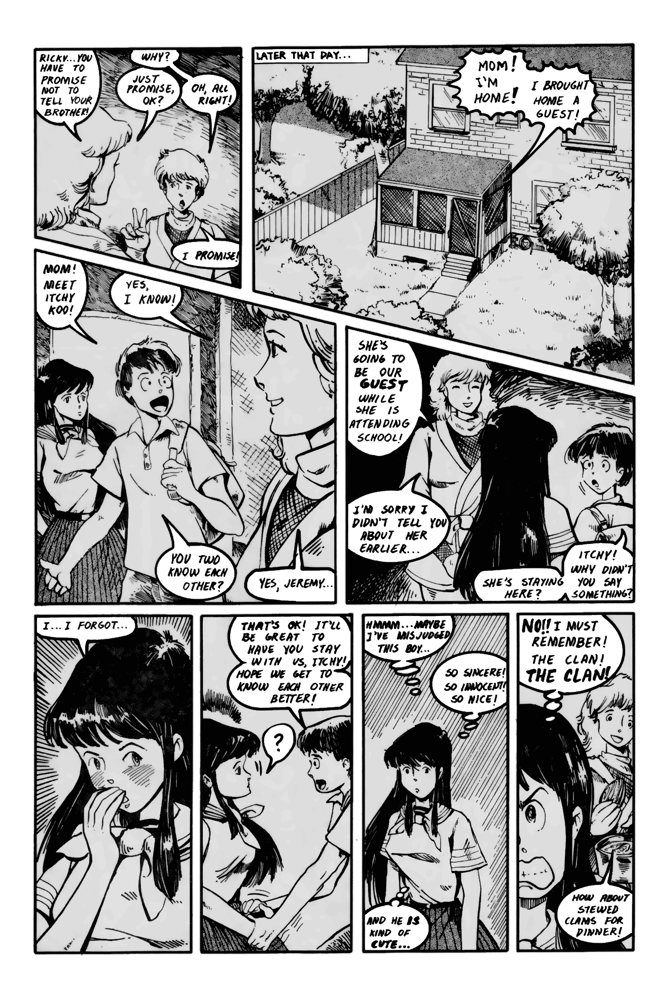 Read online Ninja High School (1986) comic -  Issue #1 - 25