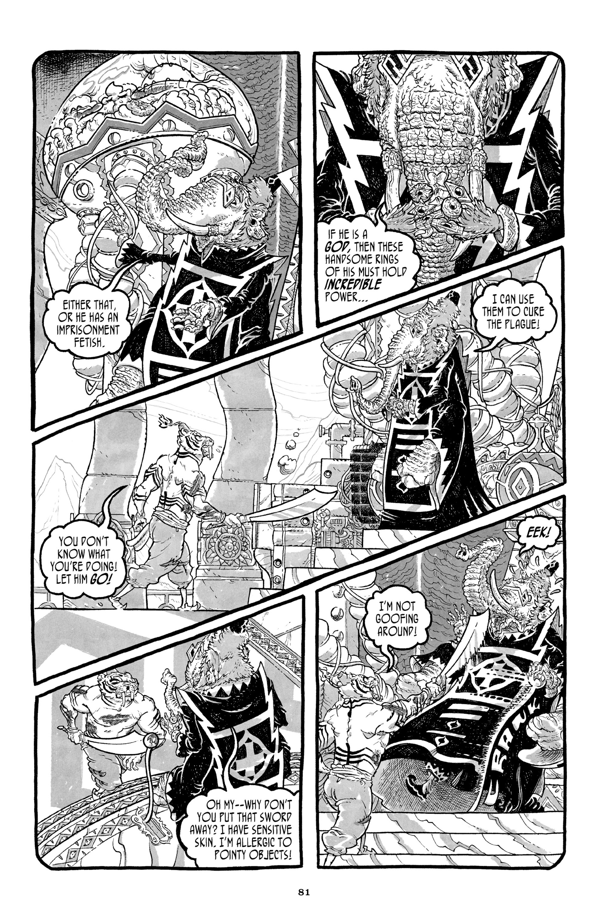Read online Sabertooth Swordsman comic -  Issue # TPB - 82