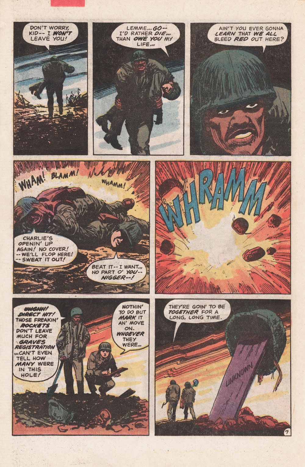 Read online Unknown Soldier (1977) comic -  Issue #257 - 22