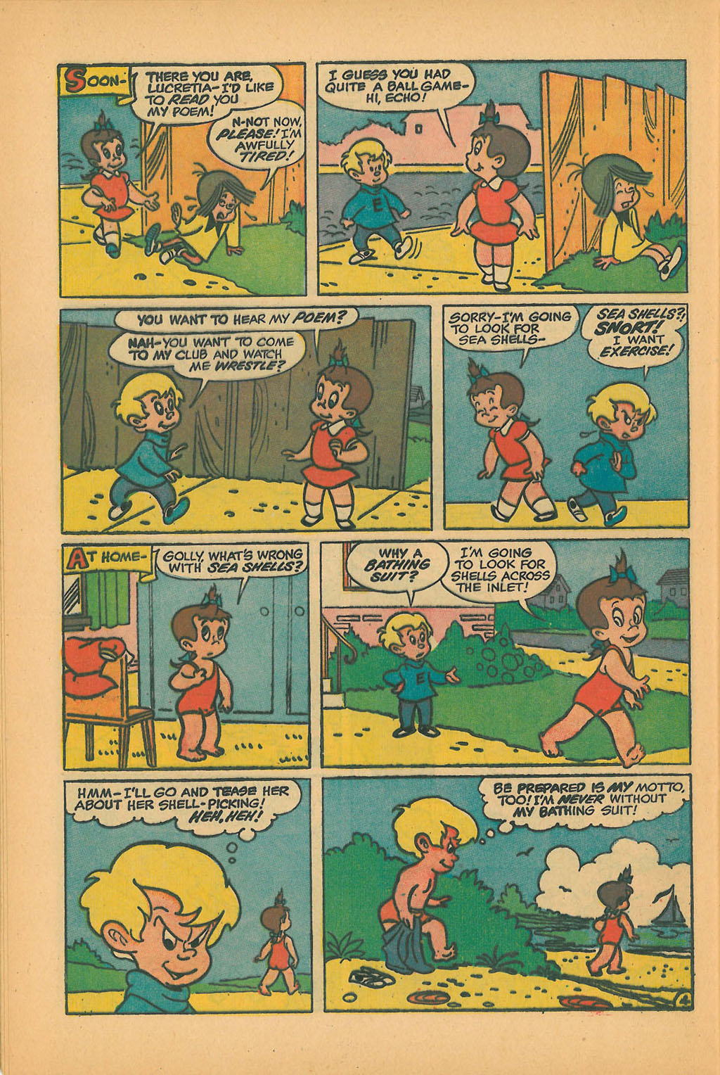 Read online Little Audrey And Melvin comic -  Issue #27 - 24