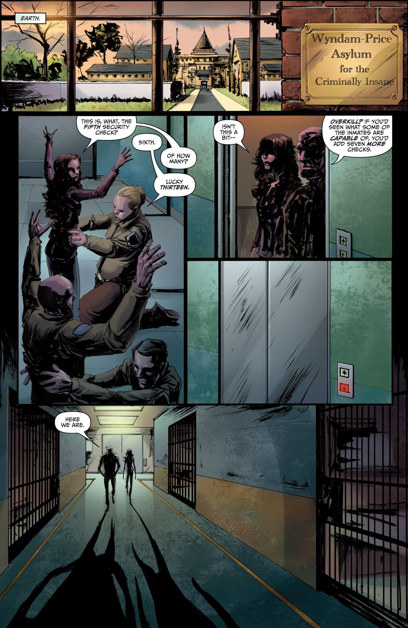 Read online Grimm Fairy Tales presents Wonderland: Asylum comic -  Issue #1 - 12