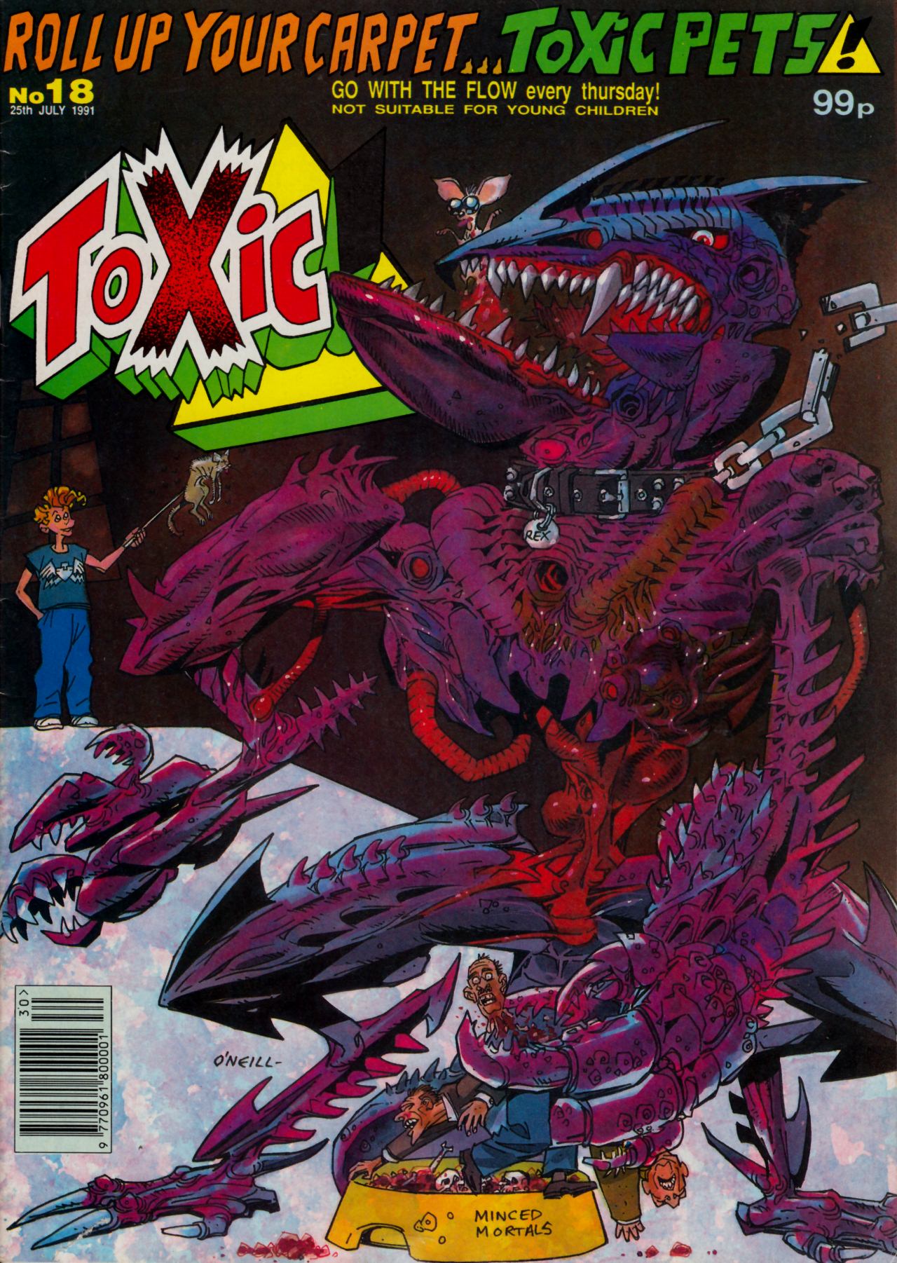 Read online Toxic! comic -  Issue #18 - 1