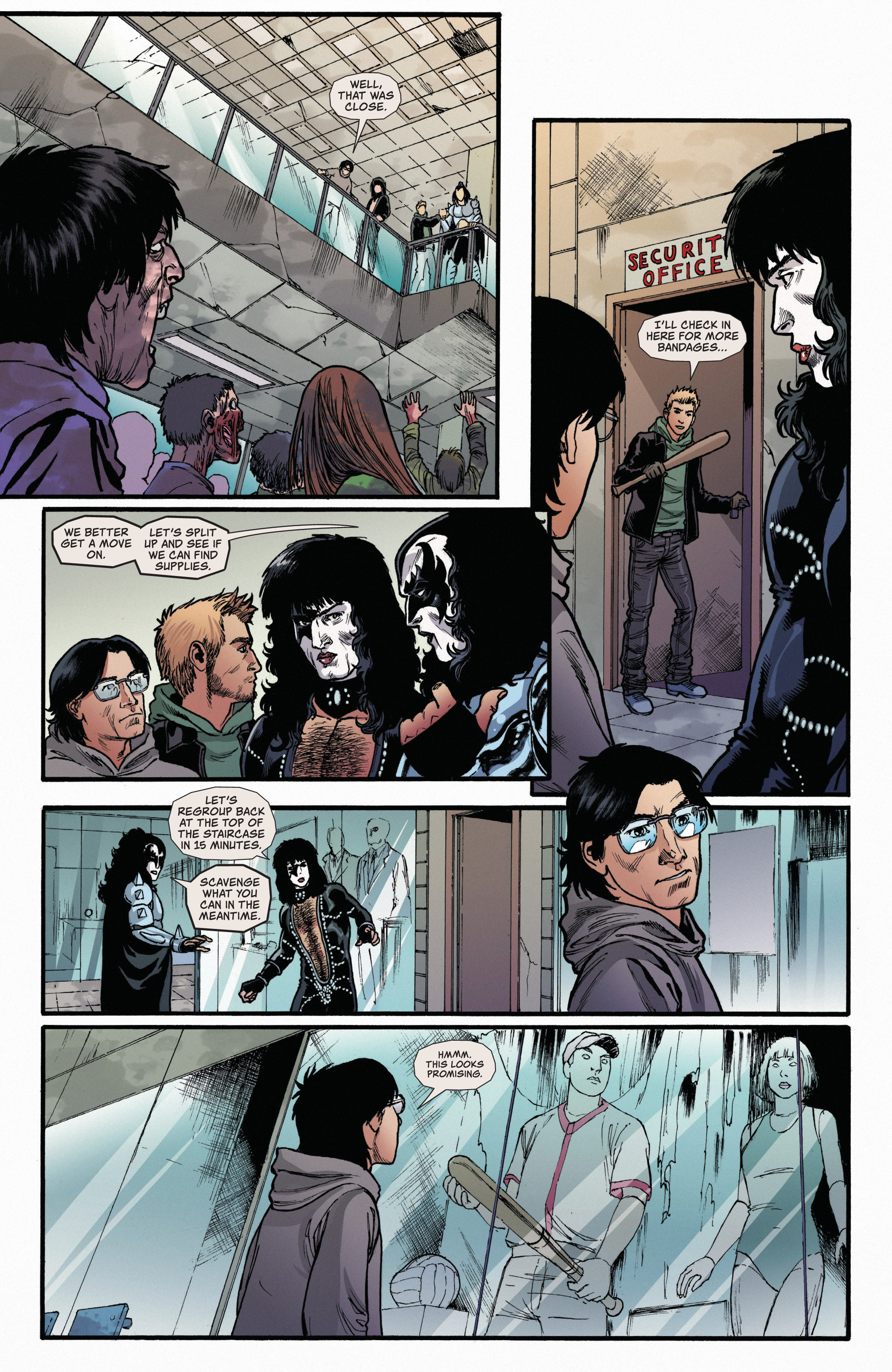 Read online Kiss: Zombies comic -  Issue #3 - 21