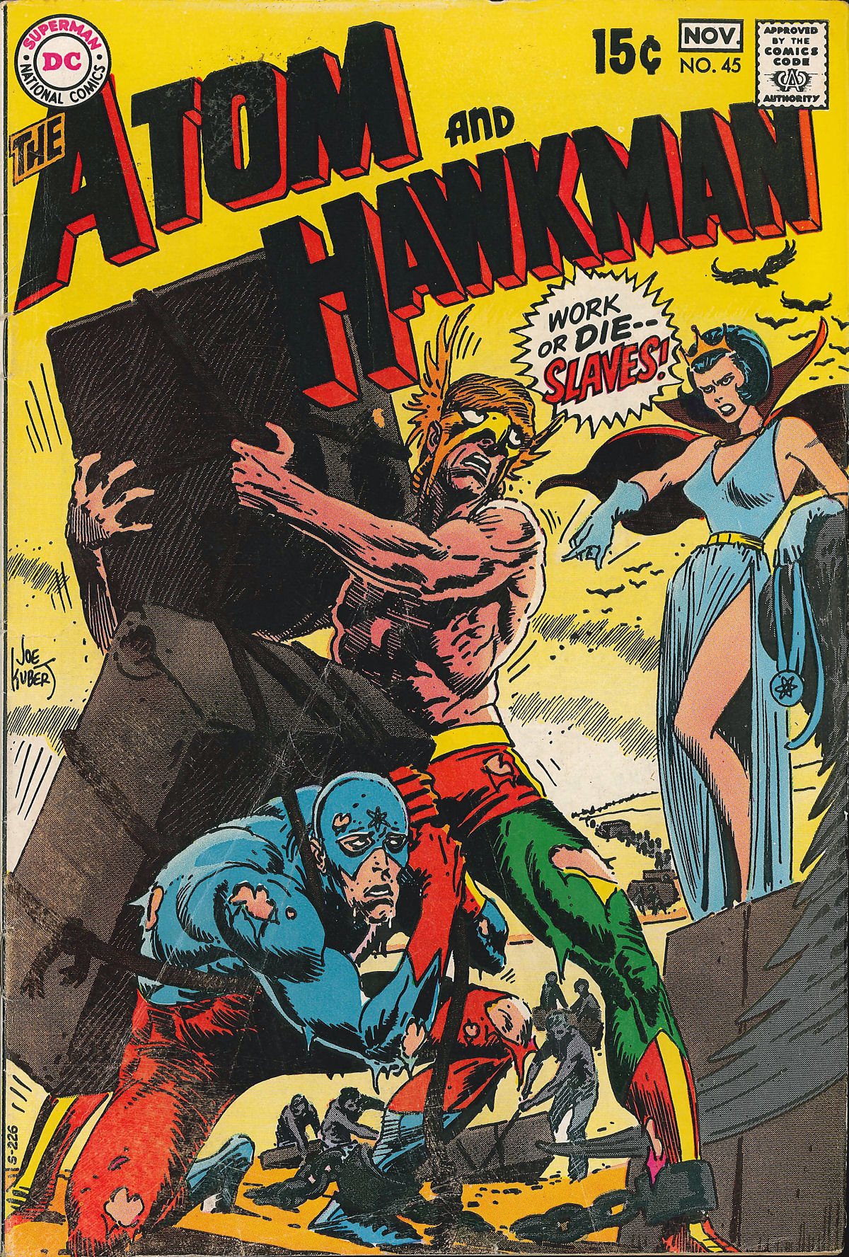 Read online The Atom and Hawkman comic -  Issue #45 - 1