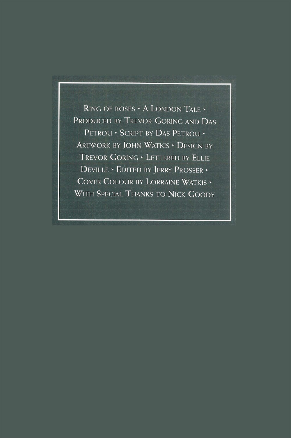 Read online Ring of Roses comic -  Issue #1 - 2