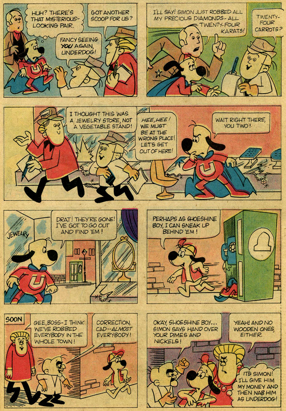 Read online Underdog (1975) comic -  Issue #15 - 22