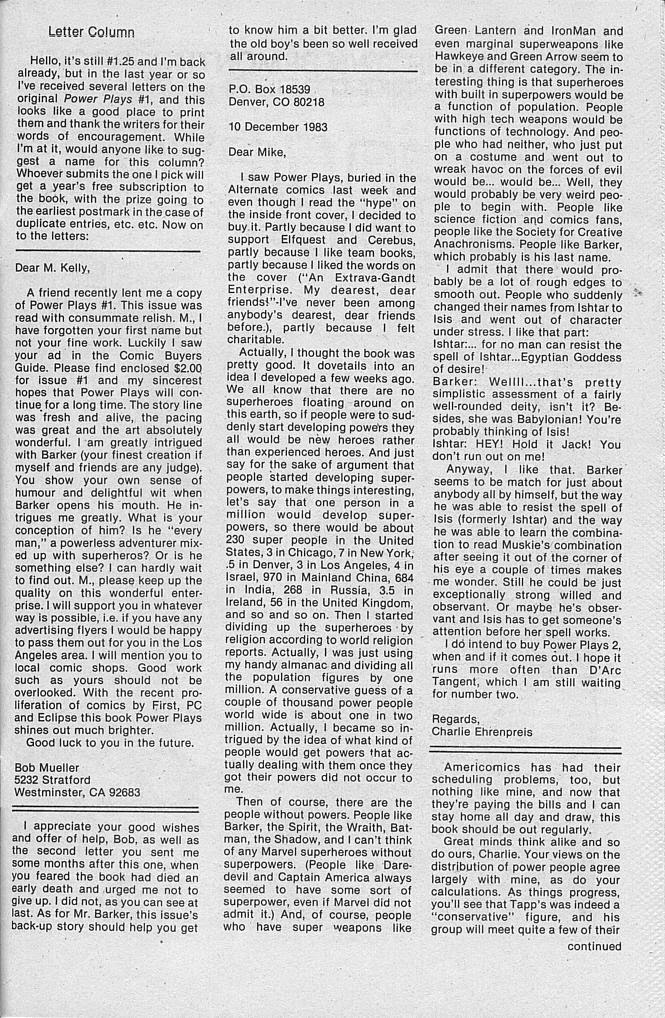 Read online Power Plays comic -  Issue #1 - 37